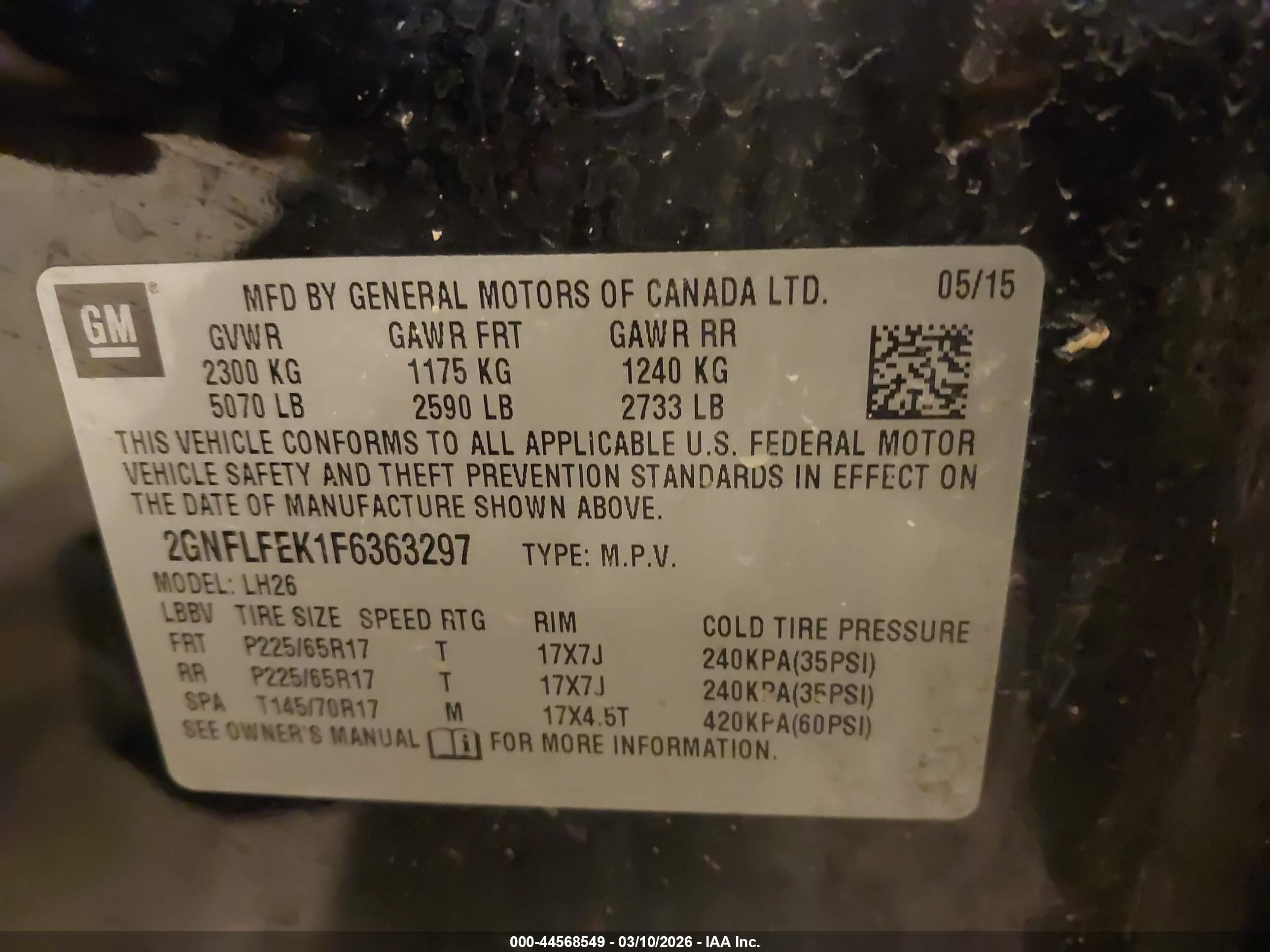 CHEVROLET EQUINOX image 9