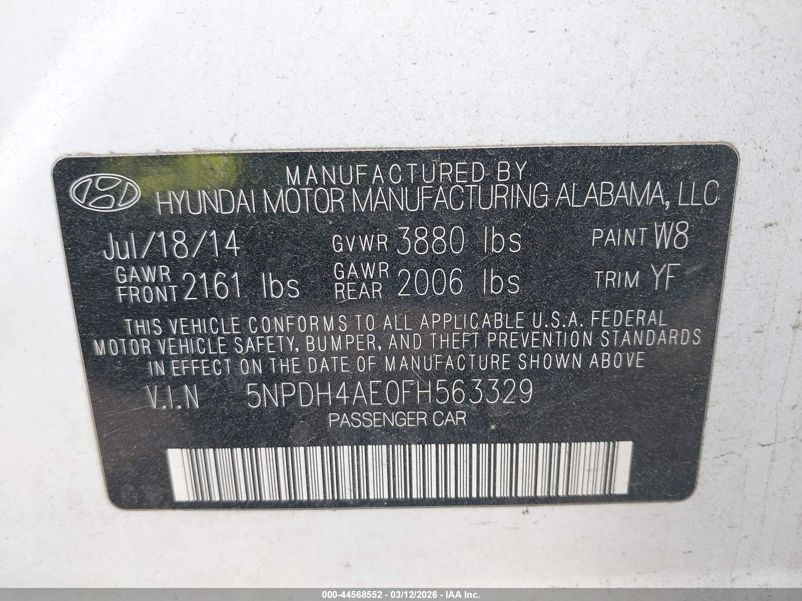 HYUNDAI ELANTRA image 9