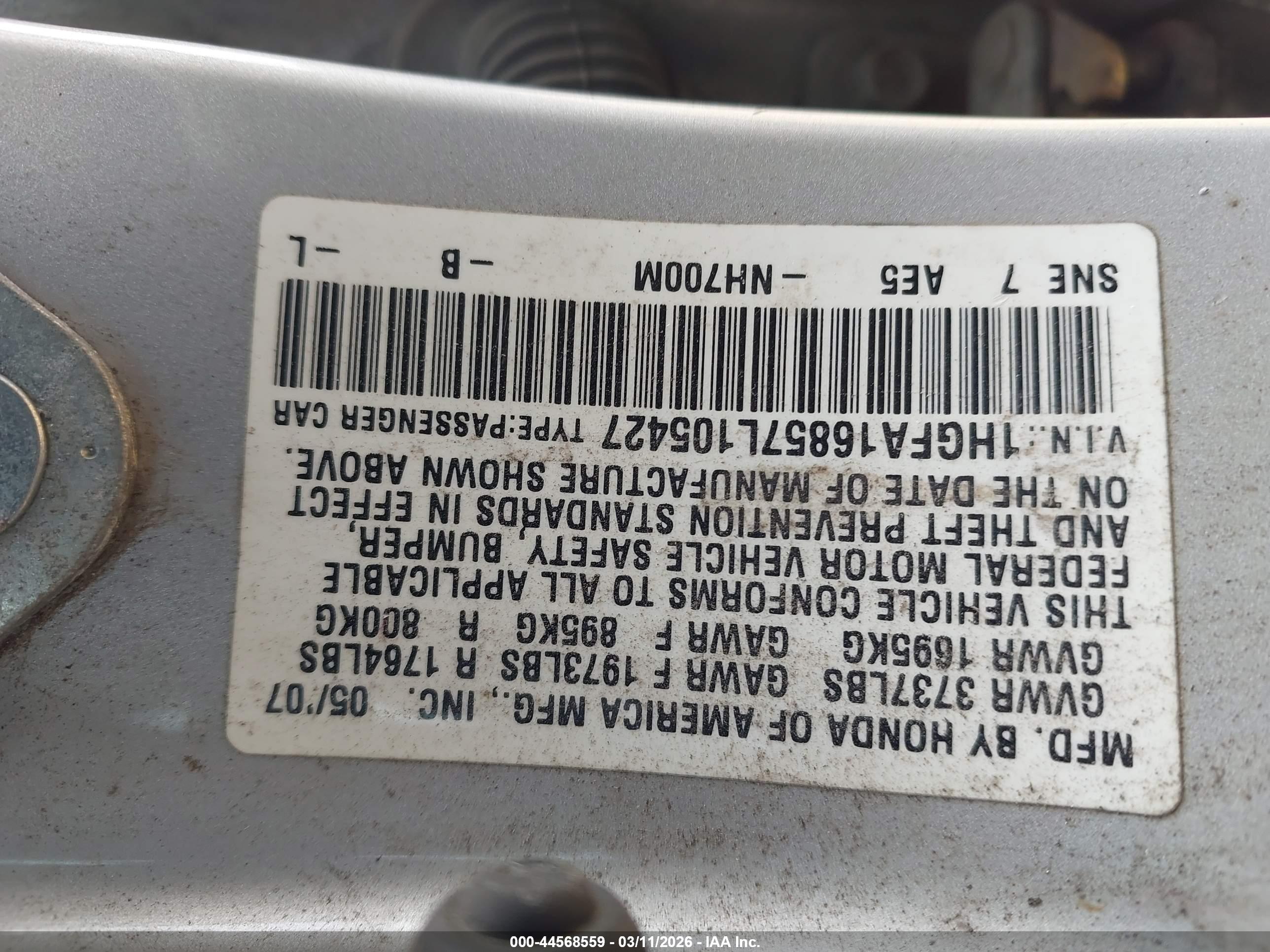 HONDA CIVIC image 9