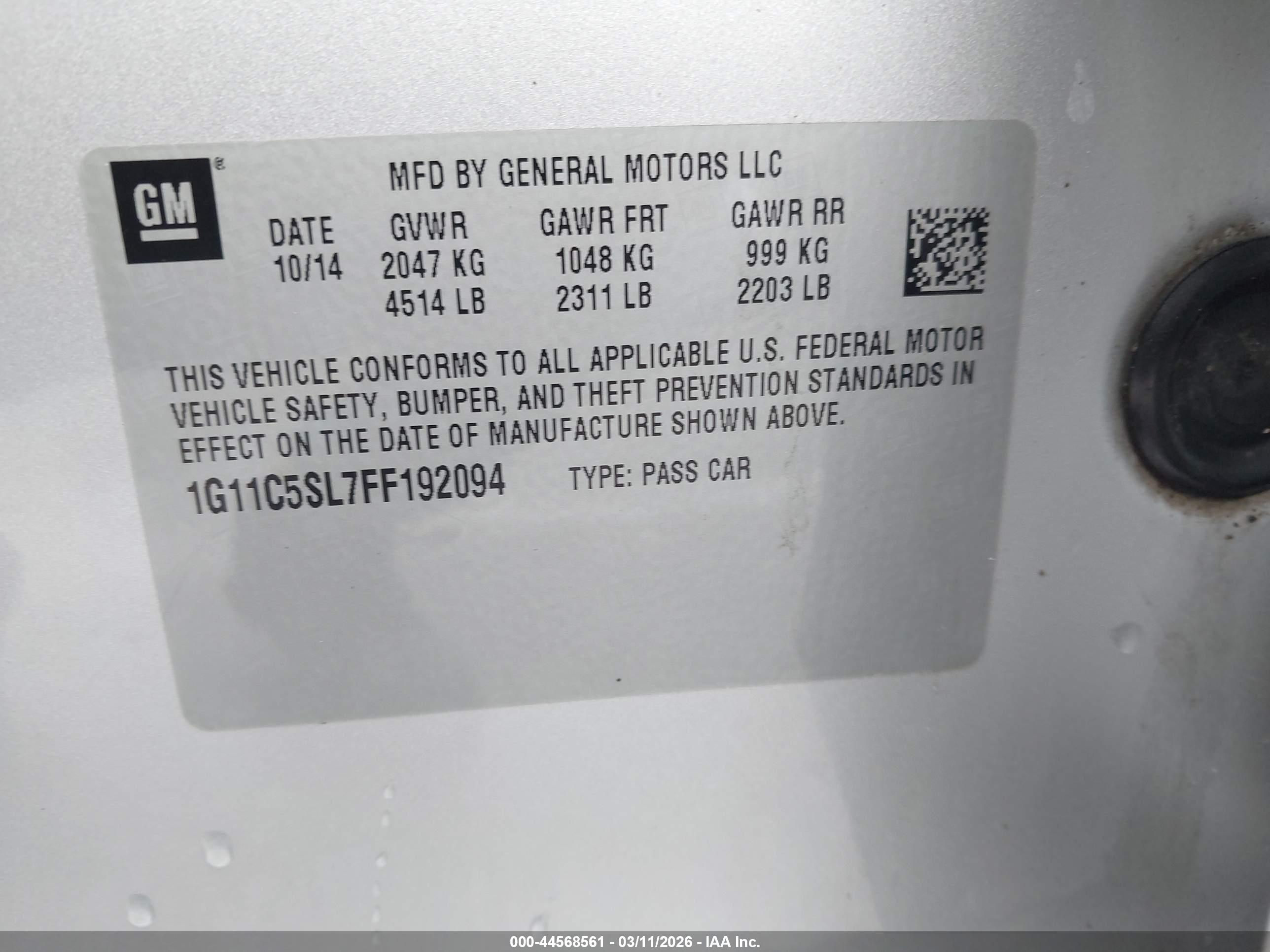 CHEVROLET MALIBU image 9