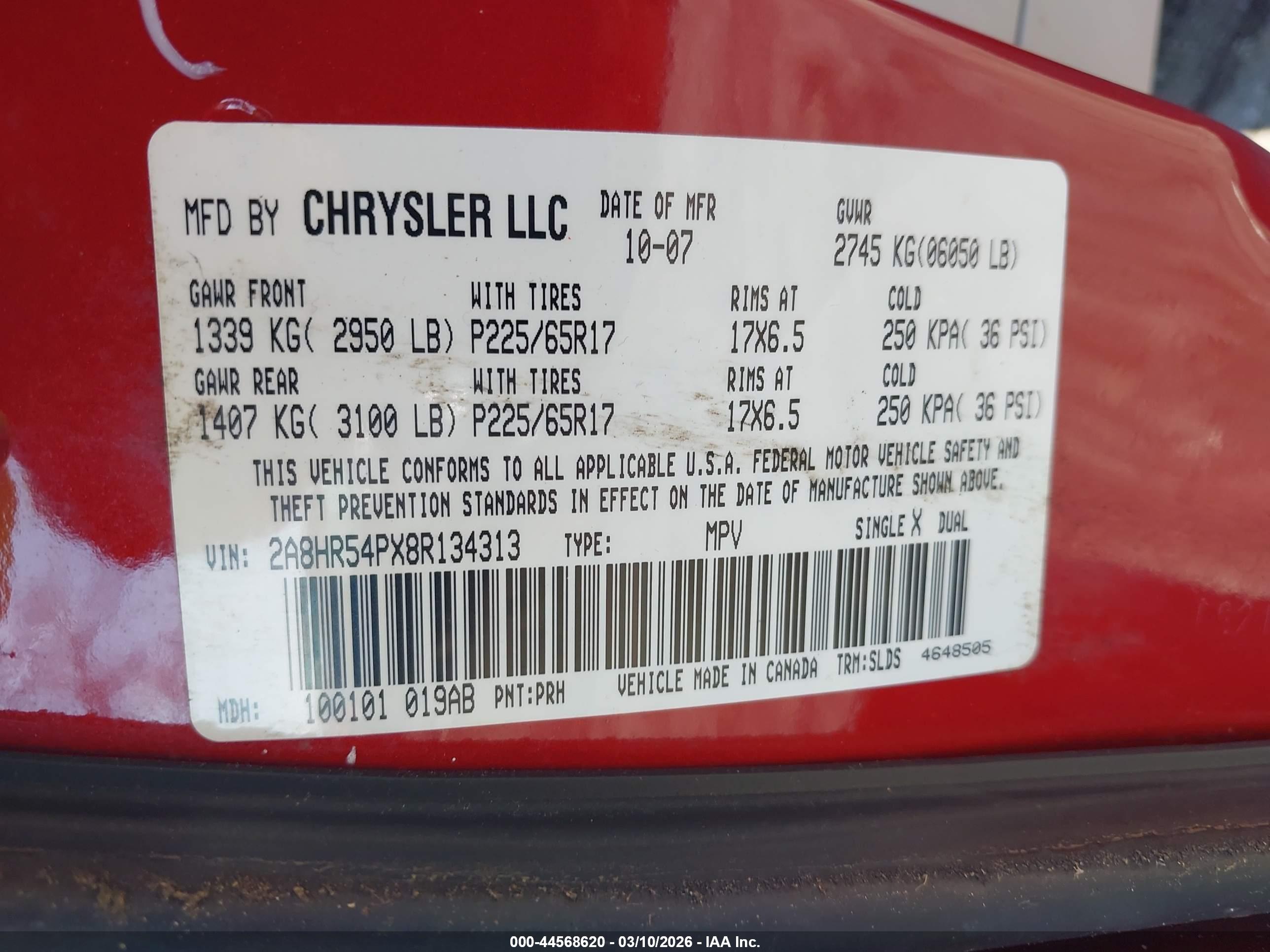CHRYSLER TOWN image 9
