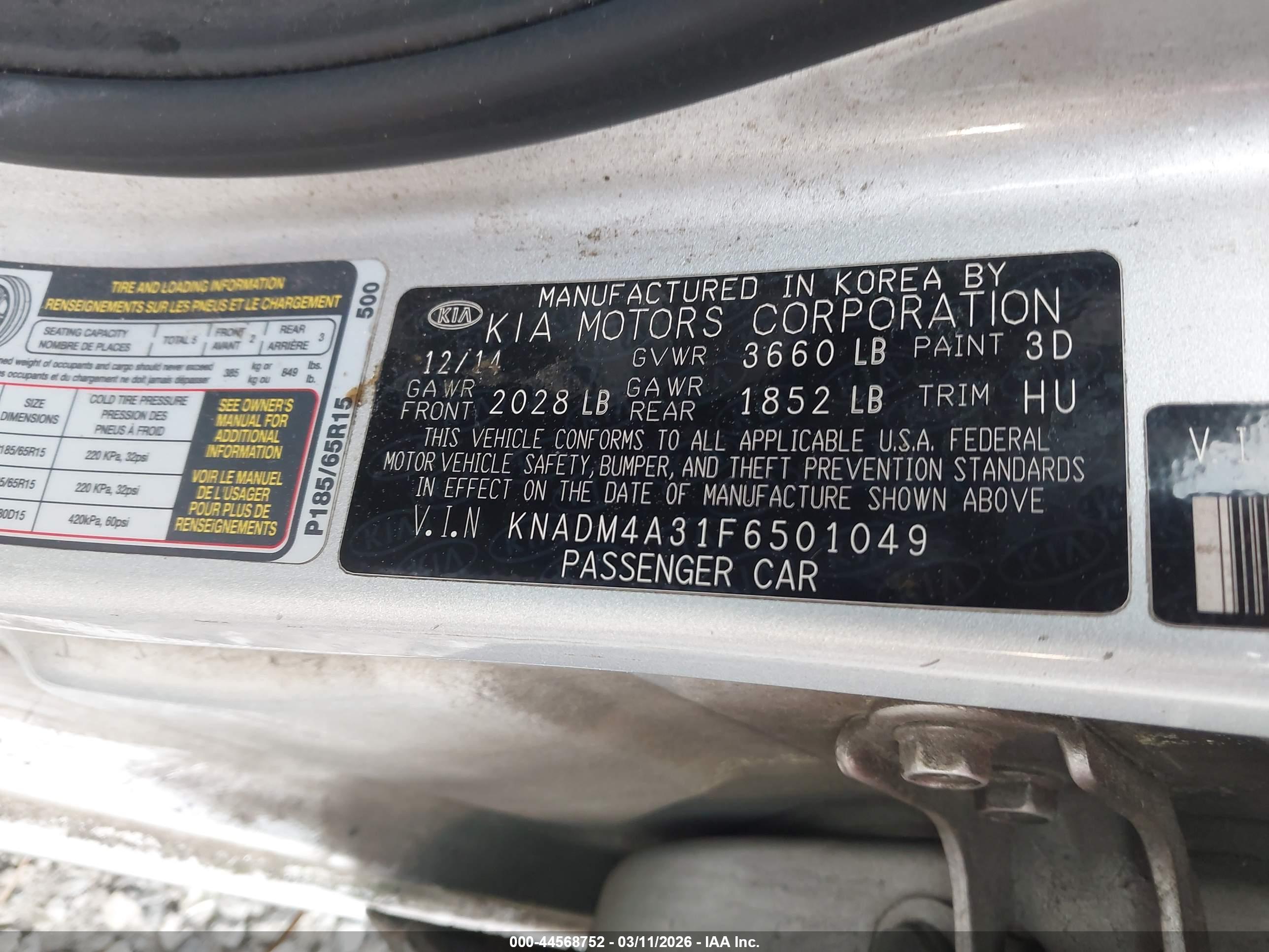 KIA RIO image 9