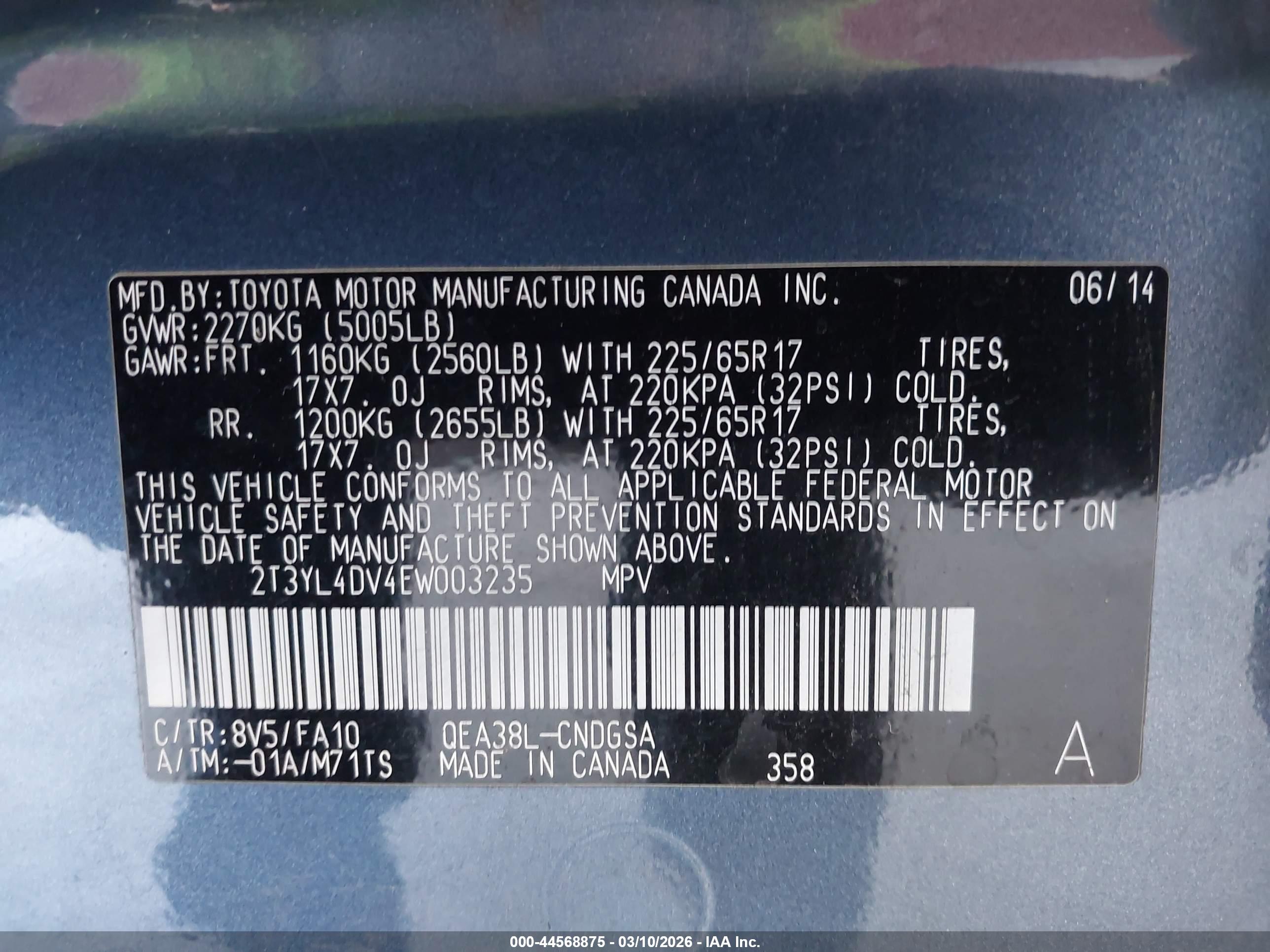TOYOTA RAV4 image 9