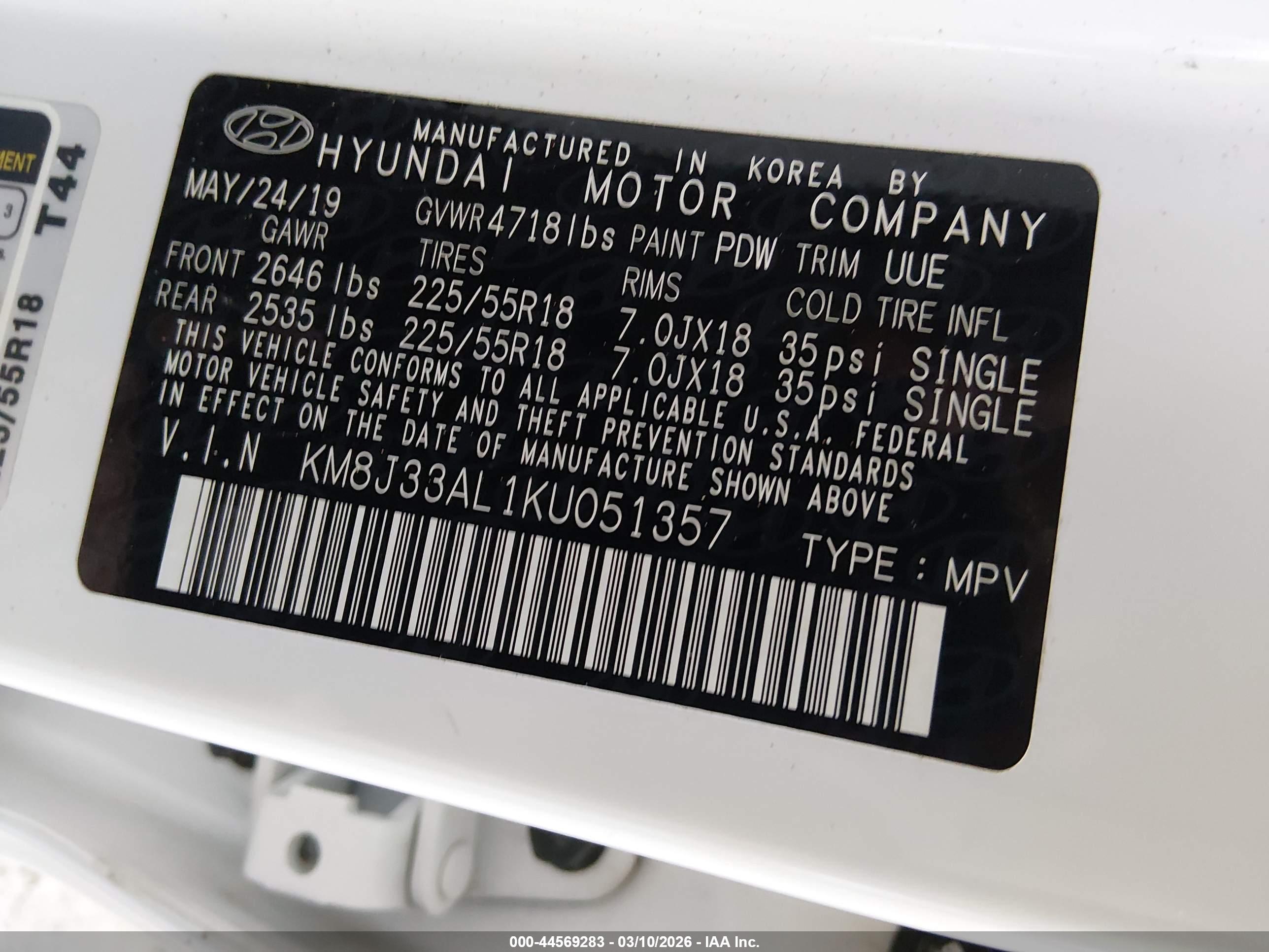 HYUNDAI TUCSON image 9