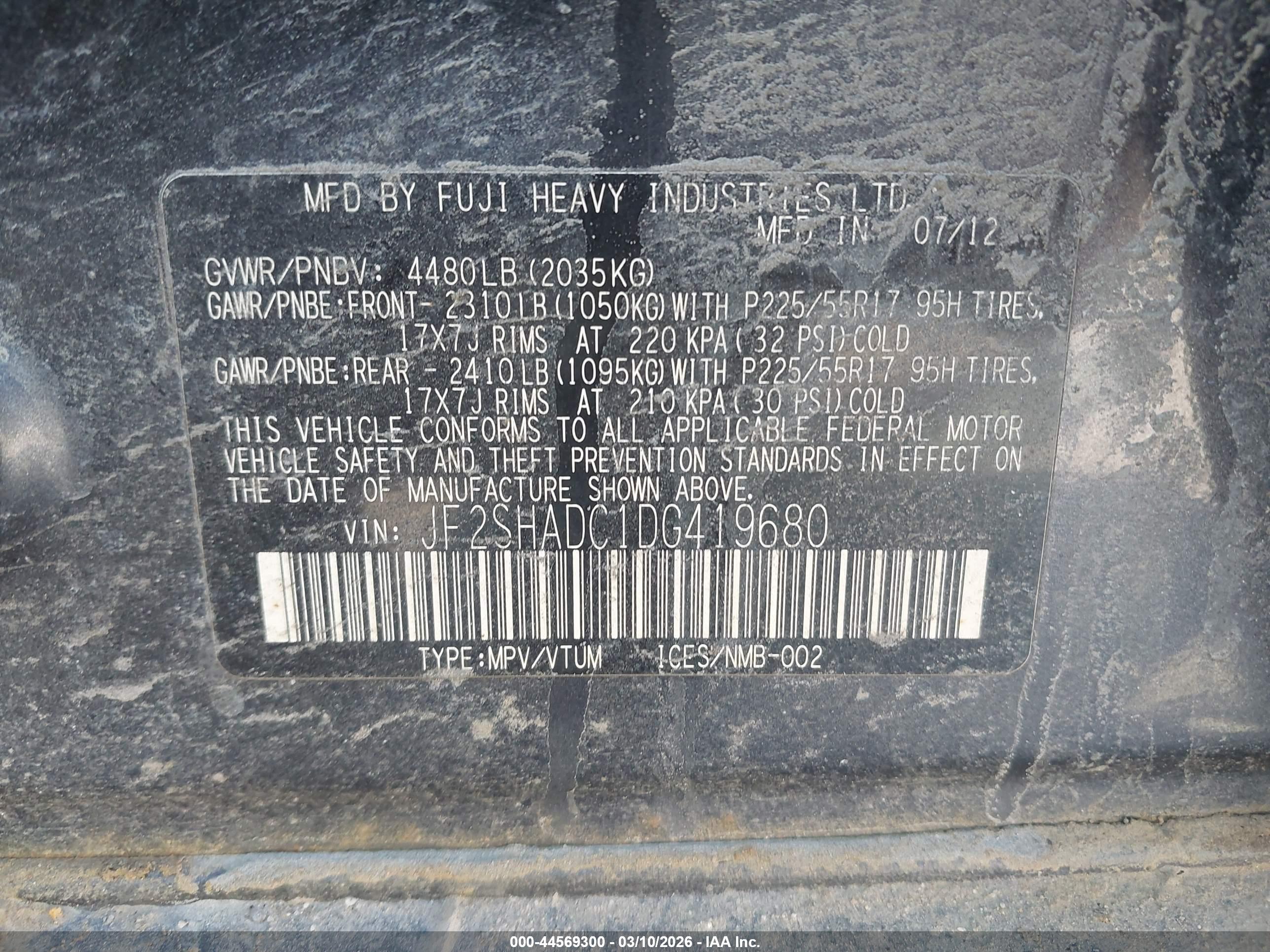 SUBARU FORESTER image 9