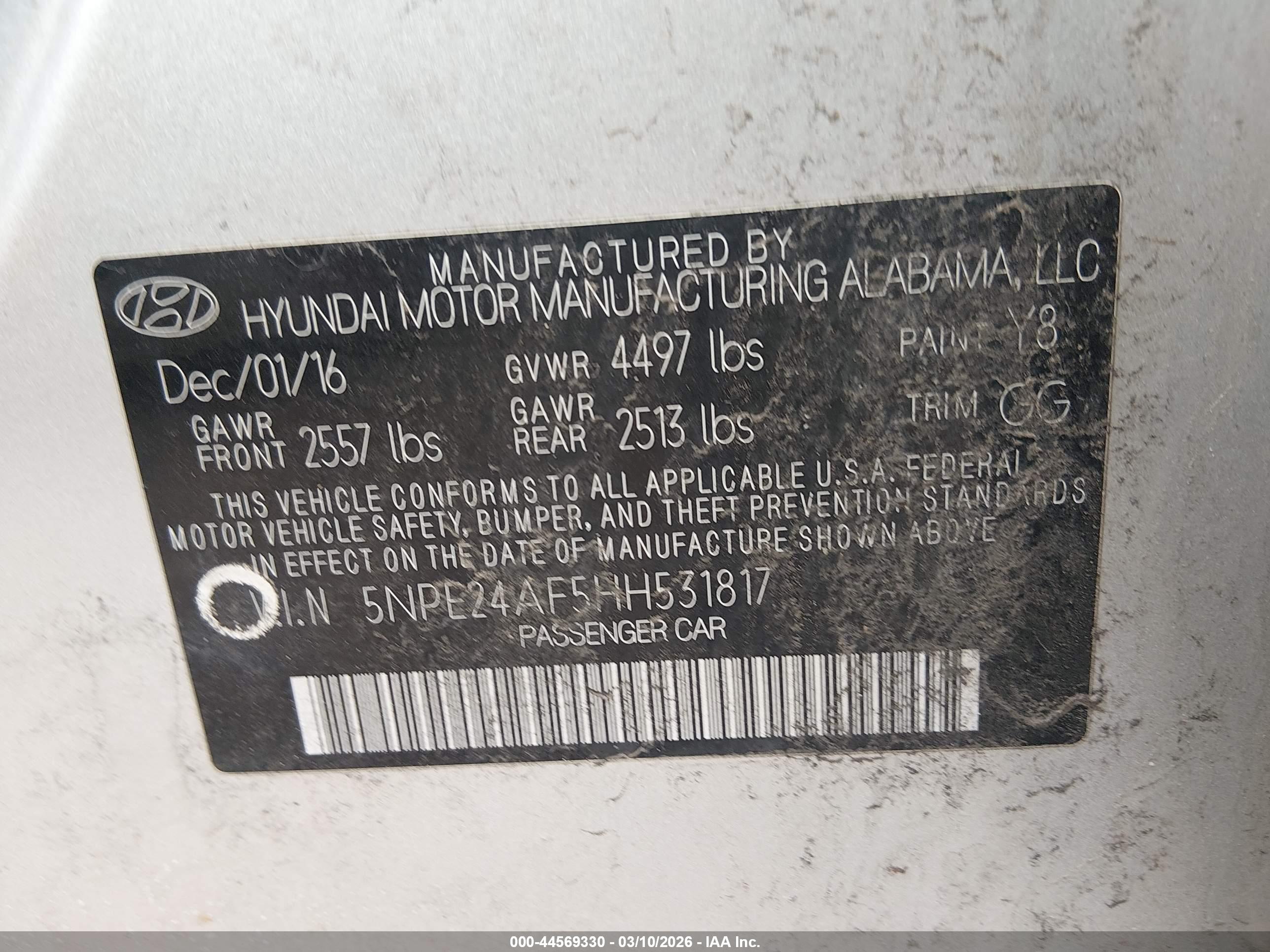 HYUNDAI SONATA image 9