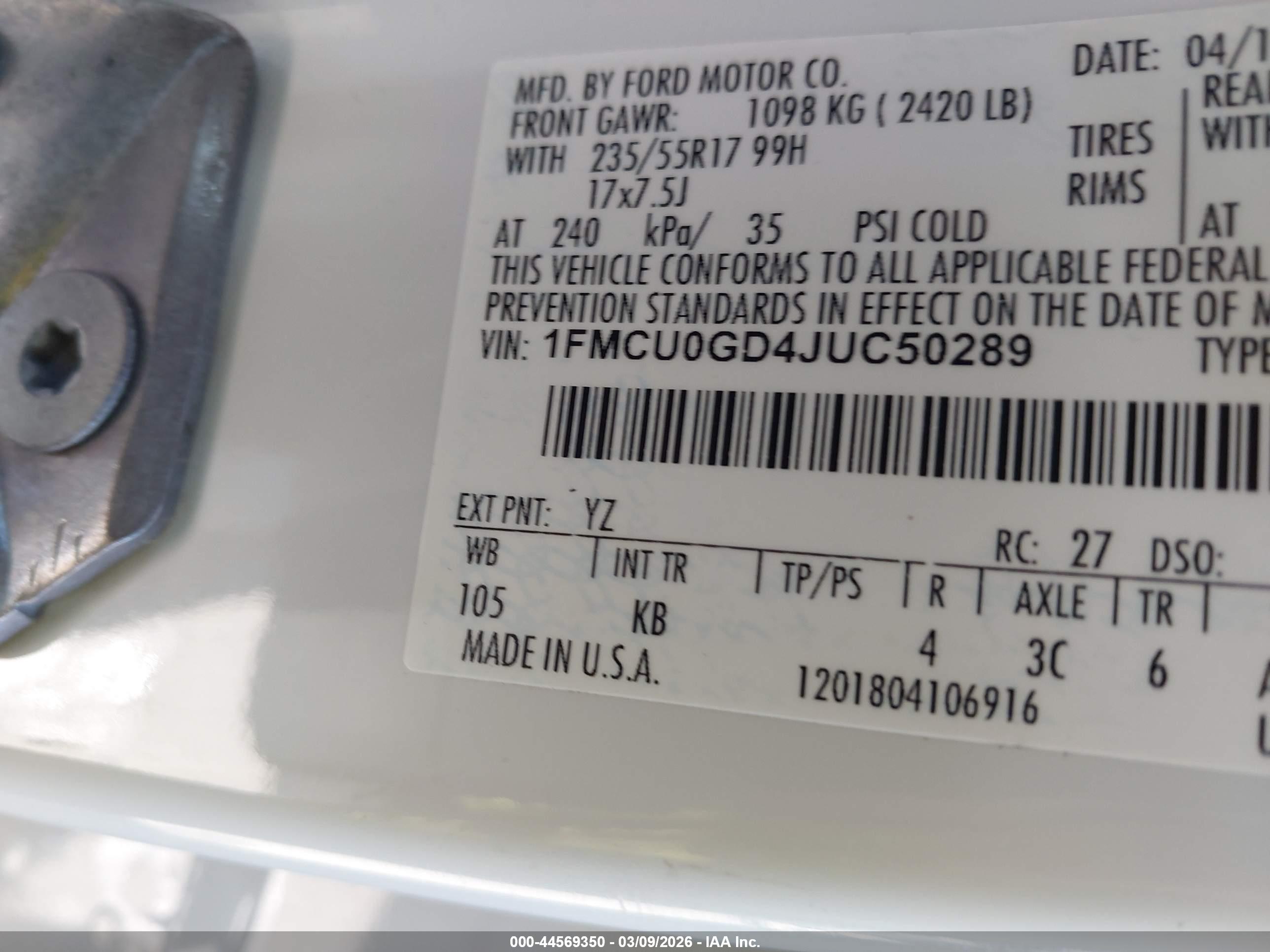 FORD ESCAPE image 9