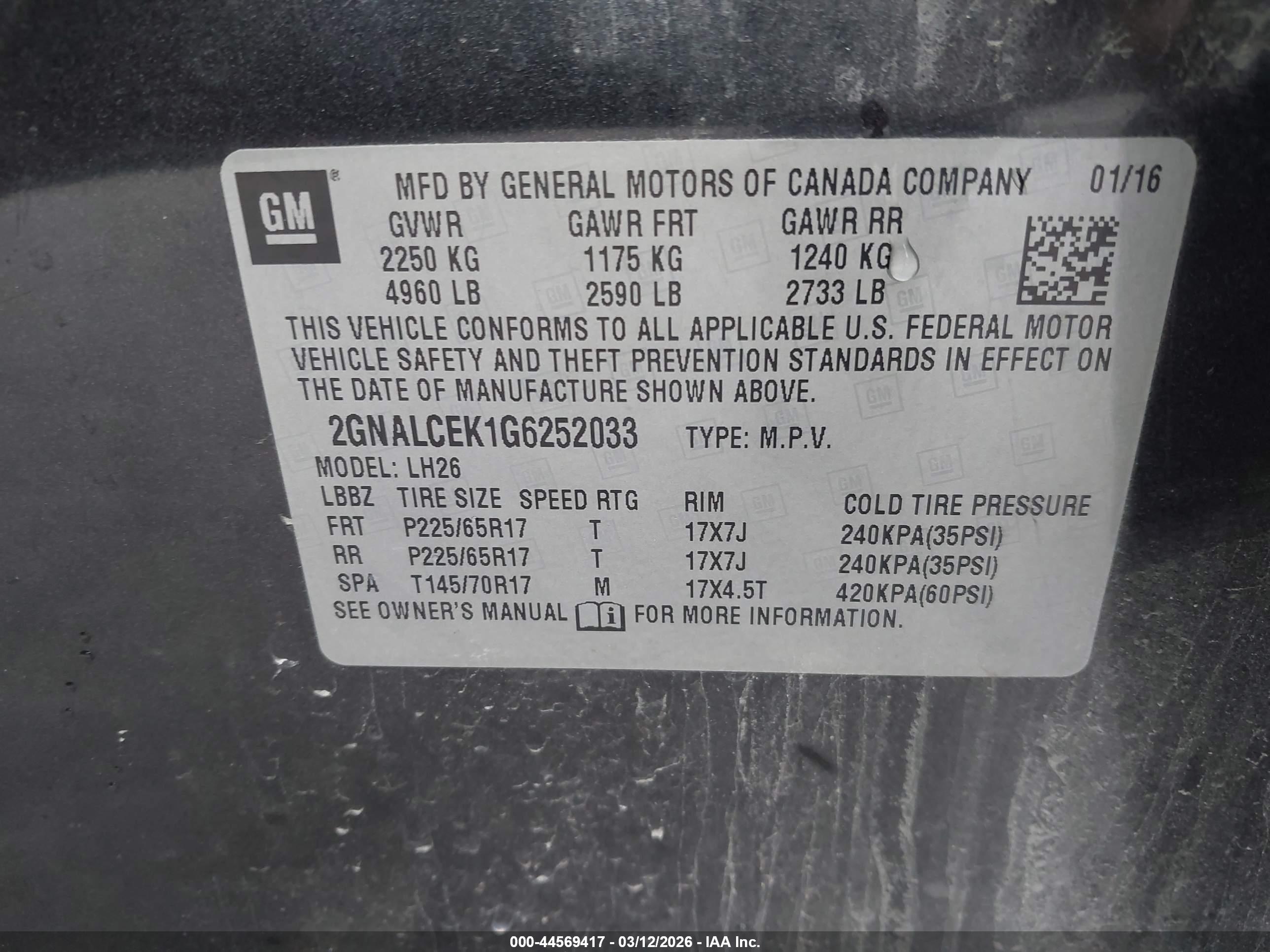 CHEVROLET EQUINOX image 9