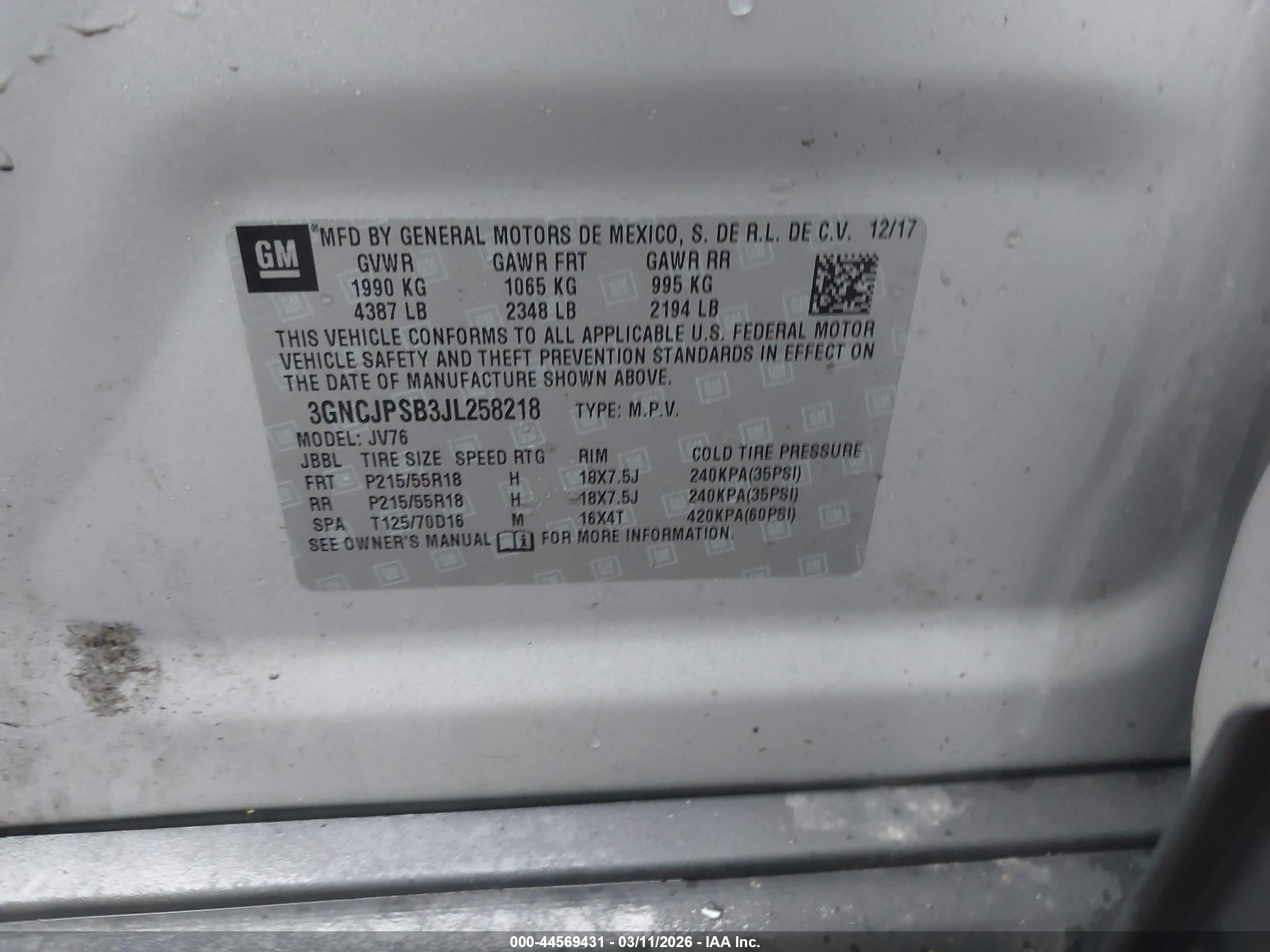 CHEVROLET TRAX image 9