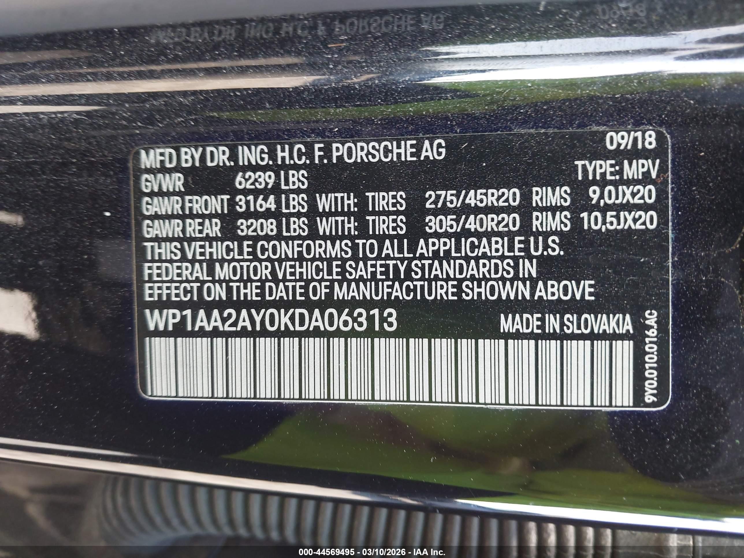 PORSCHE CAYENNE image 9