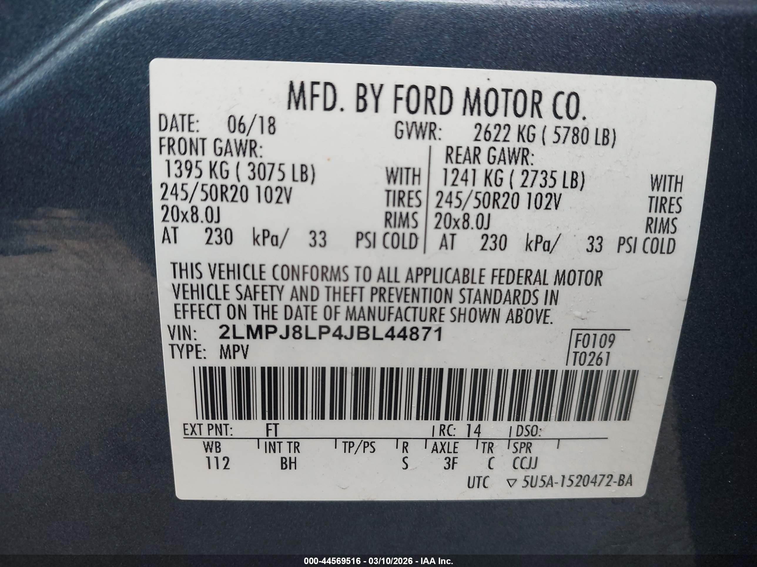 LINCOLN MKX image 9