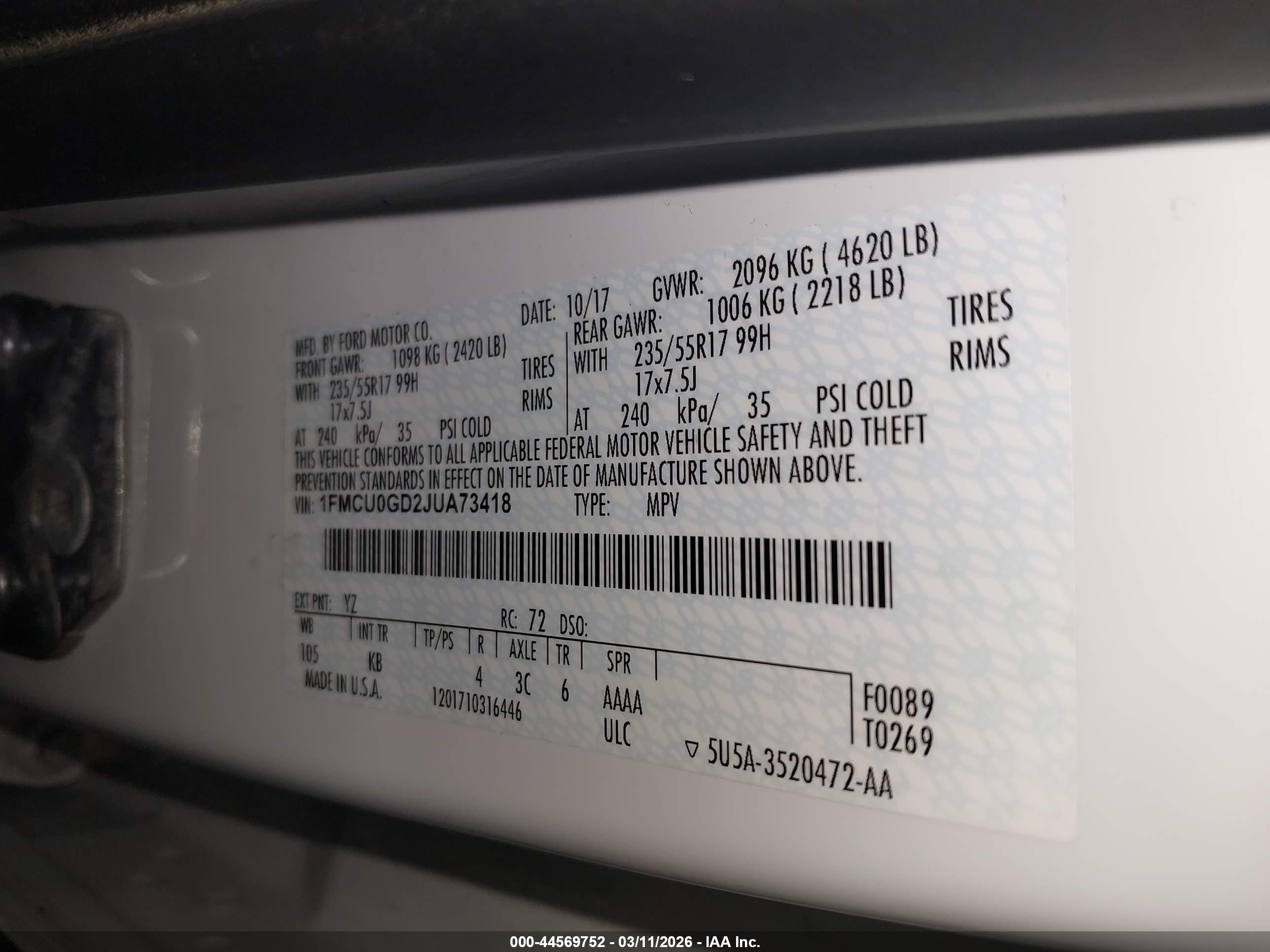 FORD ESCAPE image 9