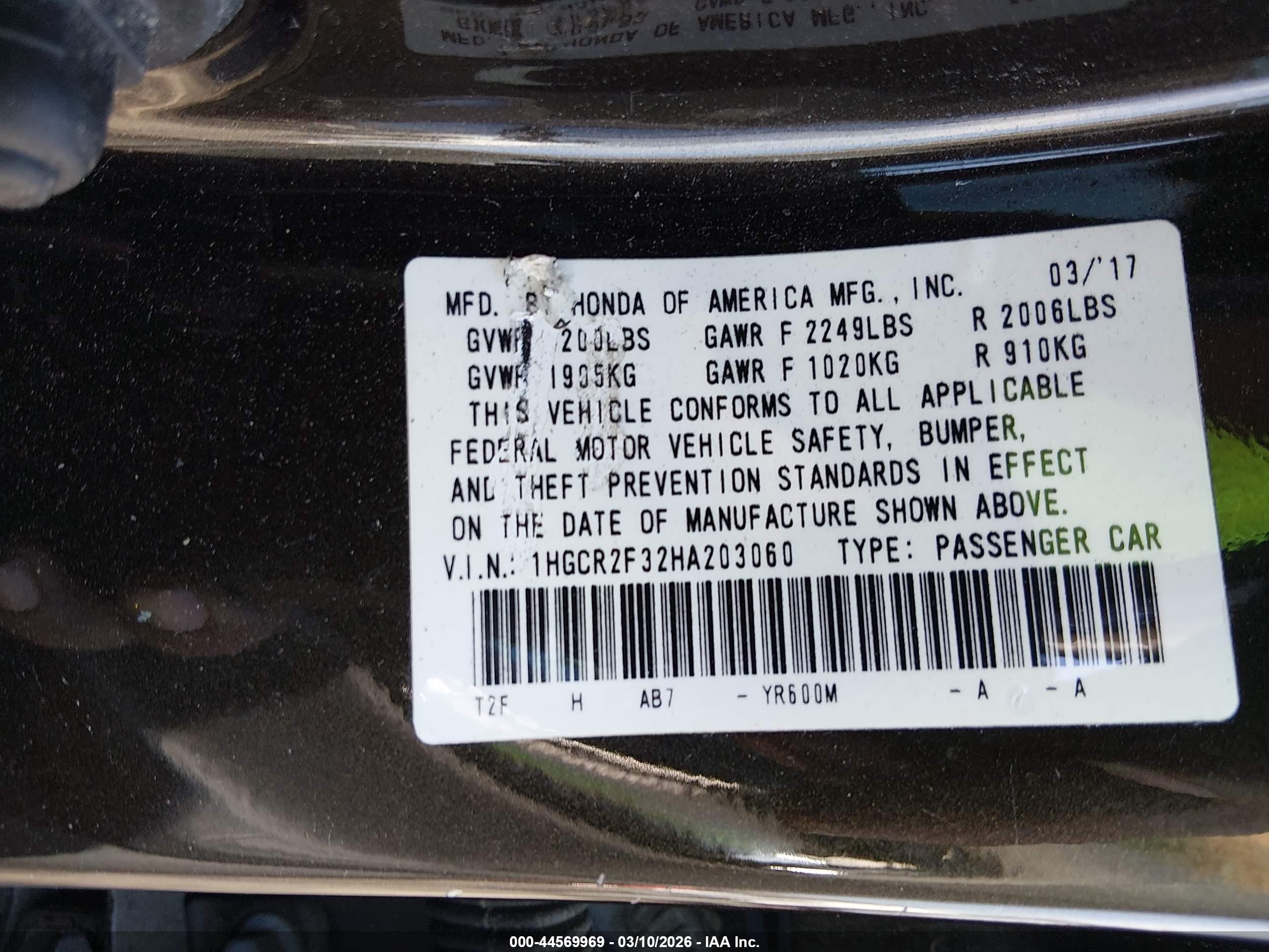 HONDA ACCORD image 9