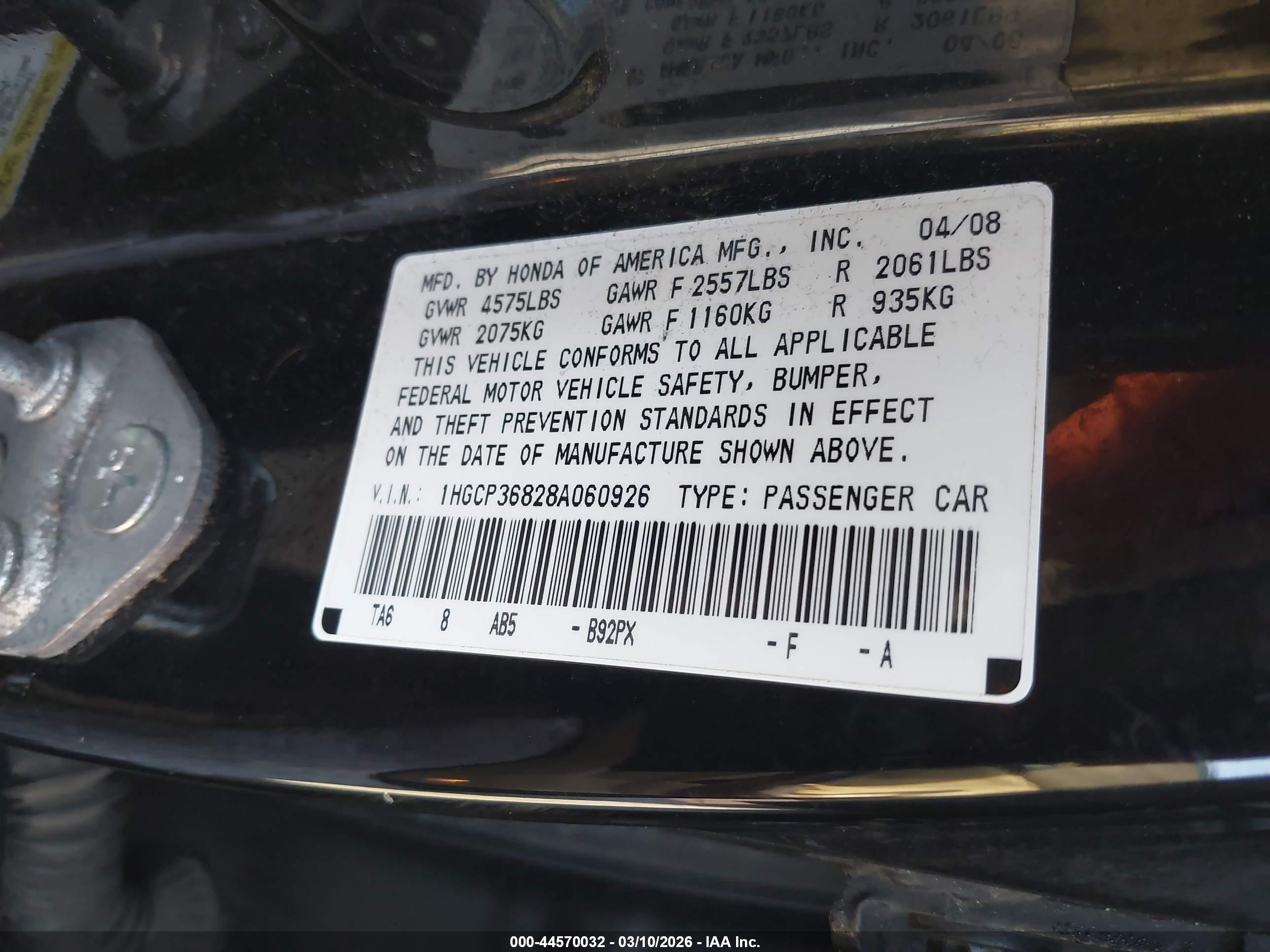 HONDA ACCORD image 9