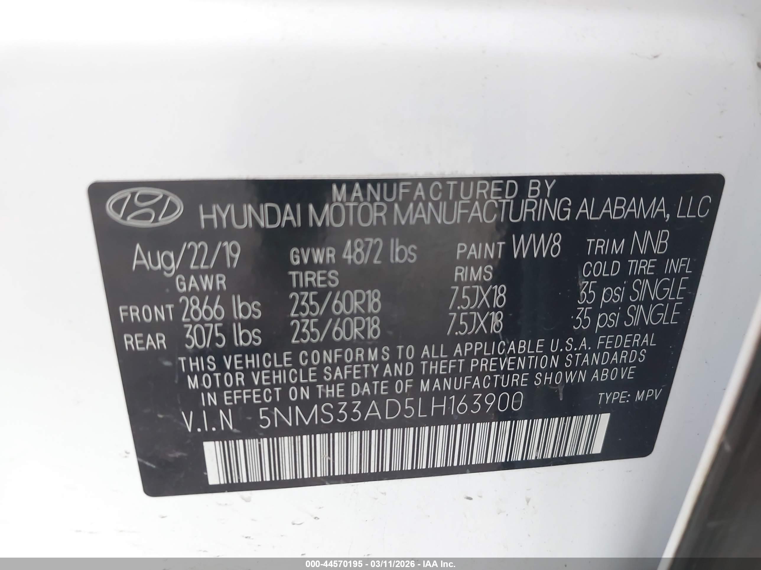 HYUNDAI SANTA image 9