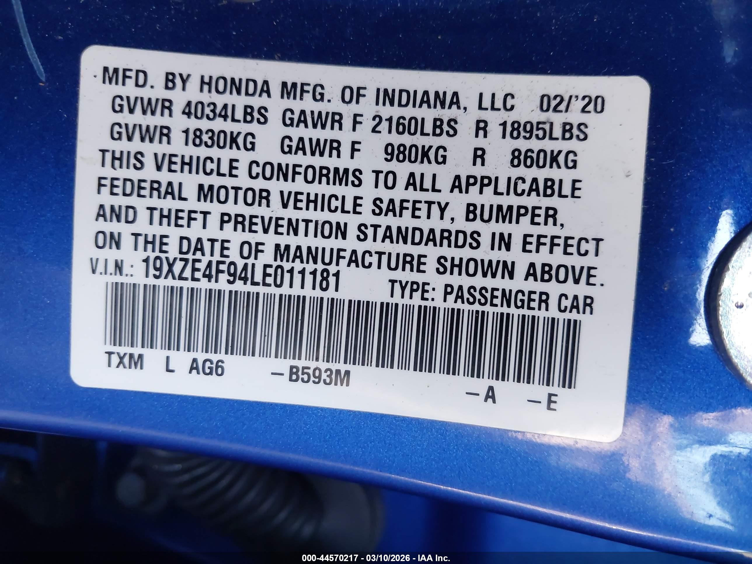 HONDA INSIGHT image 9