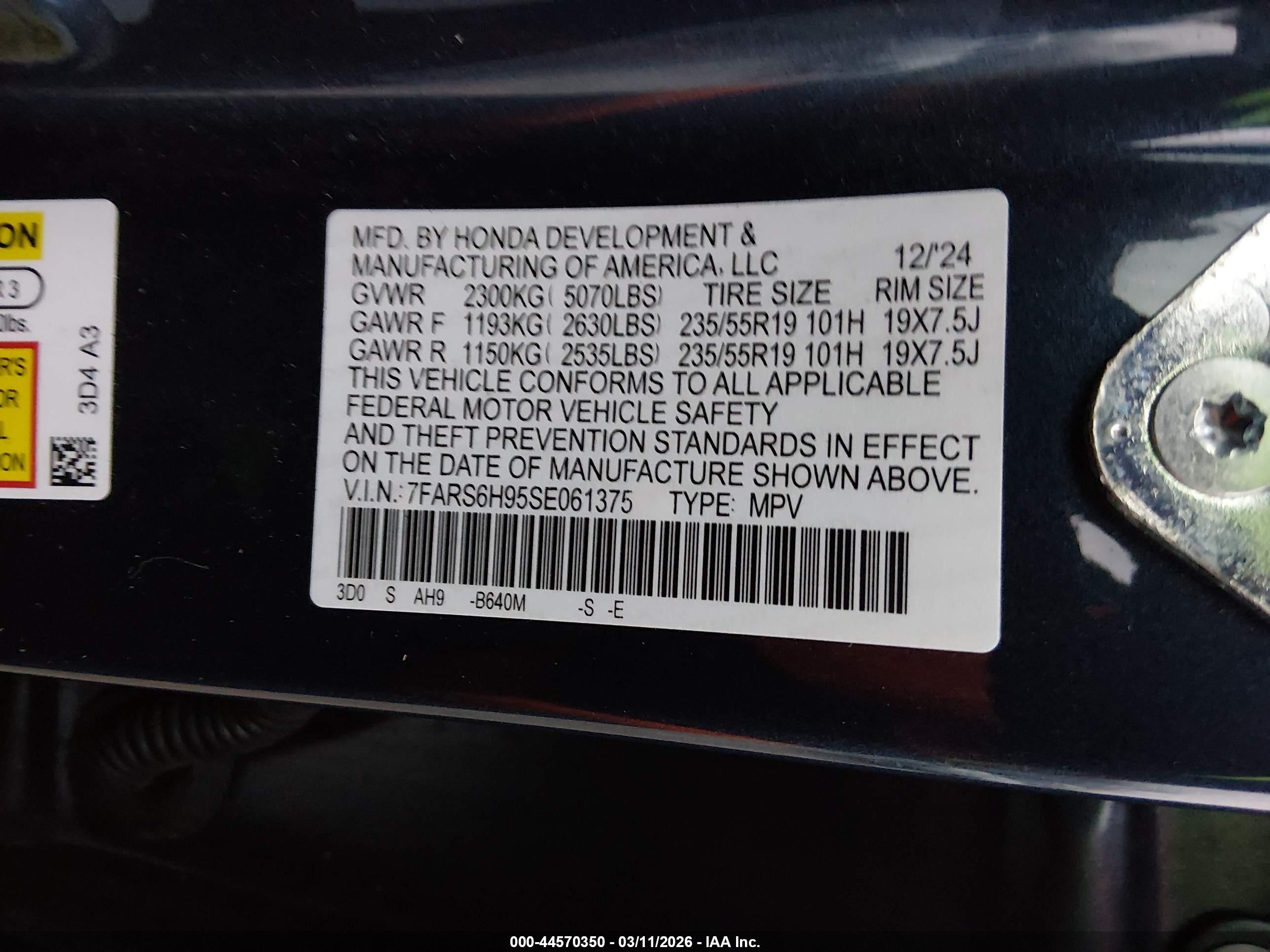 HONDA CR-V image 9