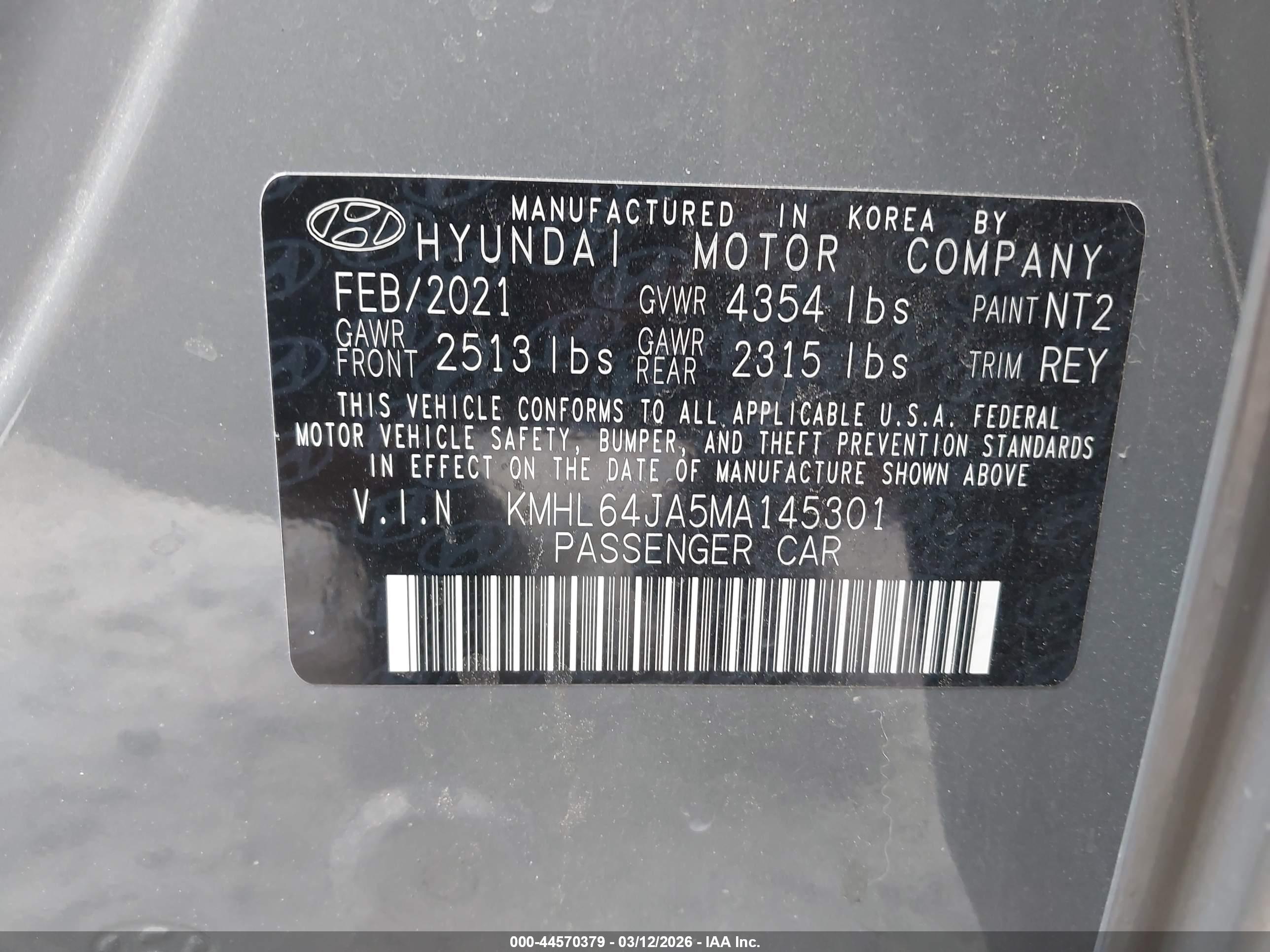 HYUNDAI SONATA image 9