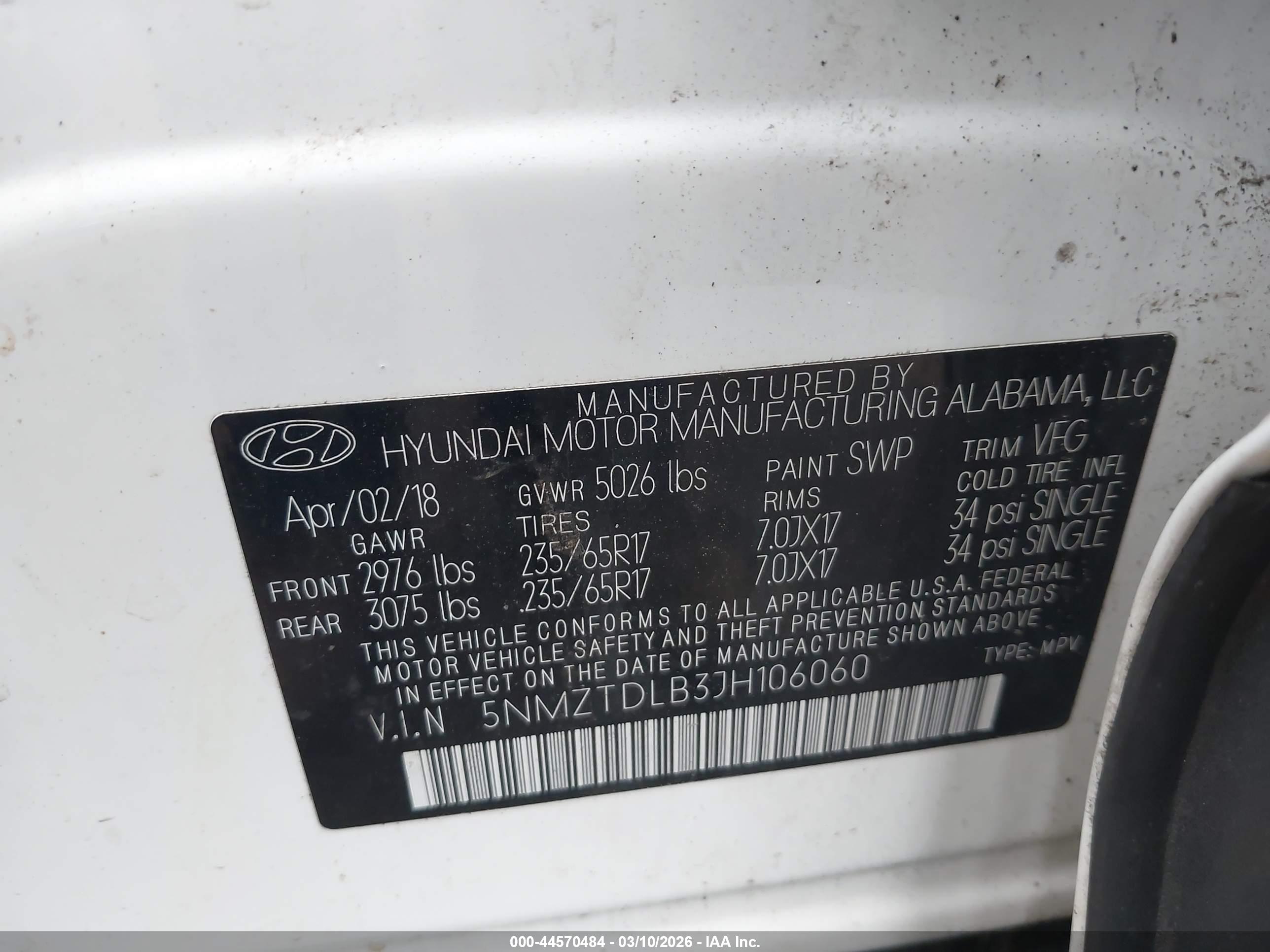 HYUNDAI SANTA image 9