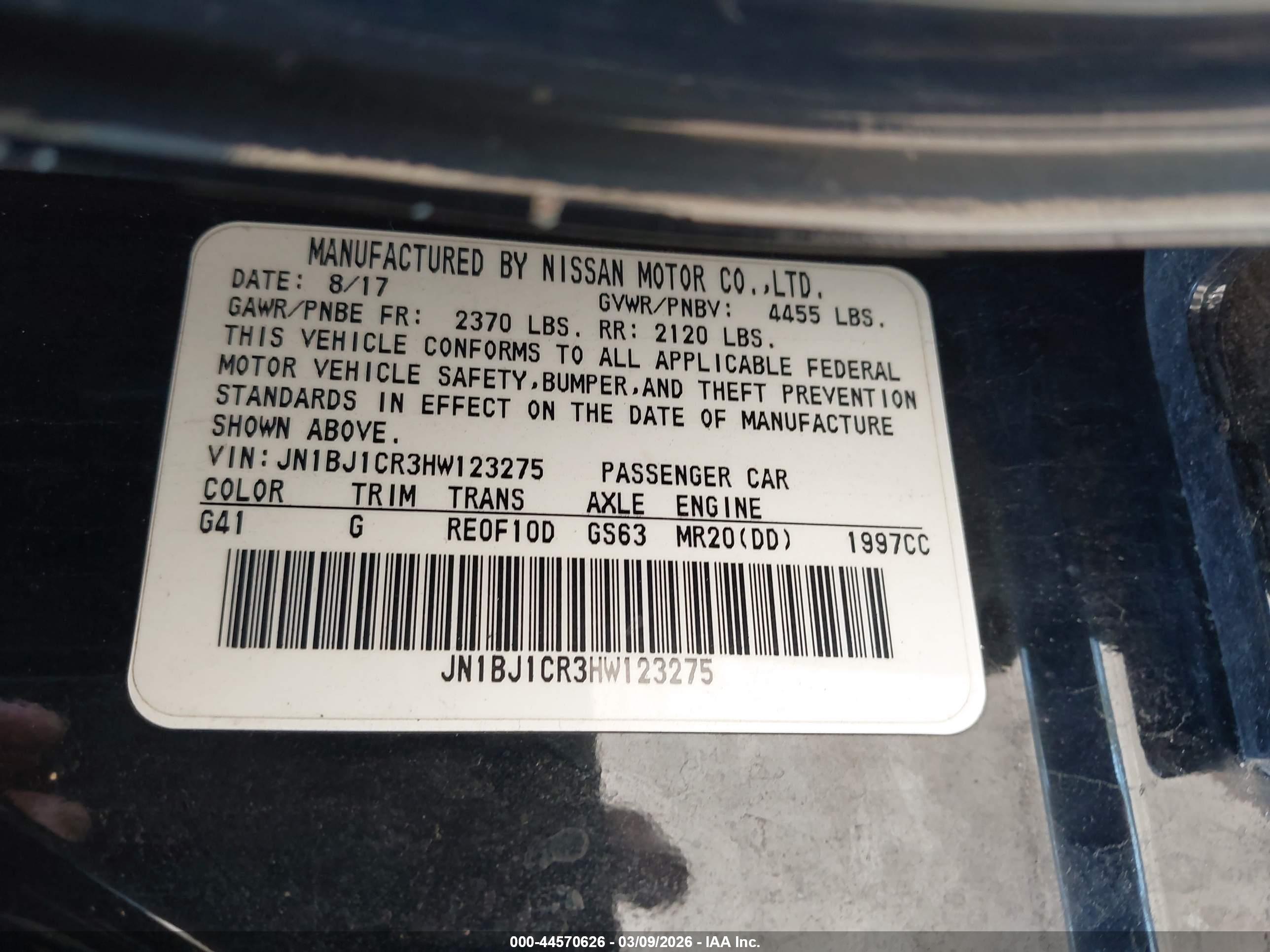 NISSAN ROGUE image 9