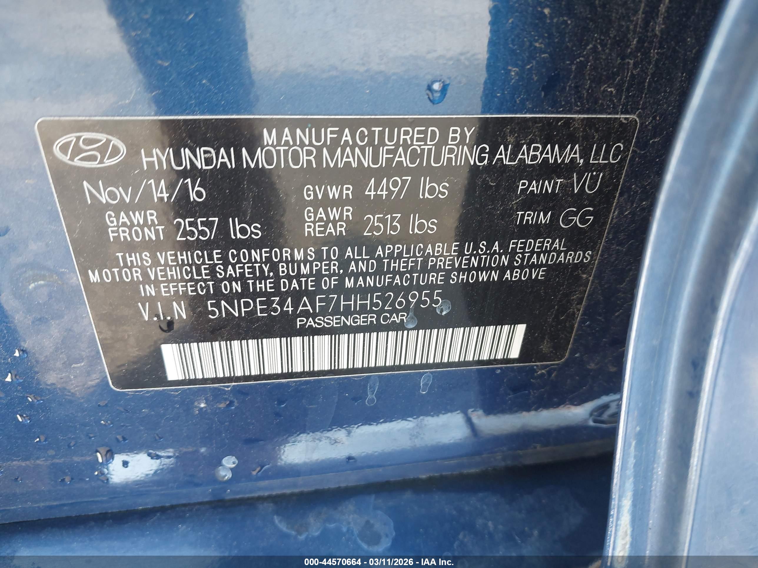 HYUNDAI SONATA image 9