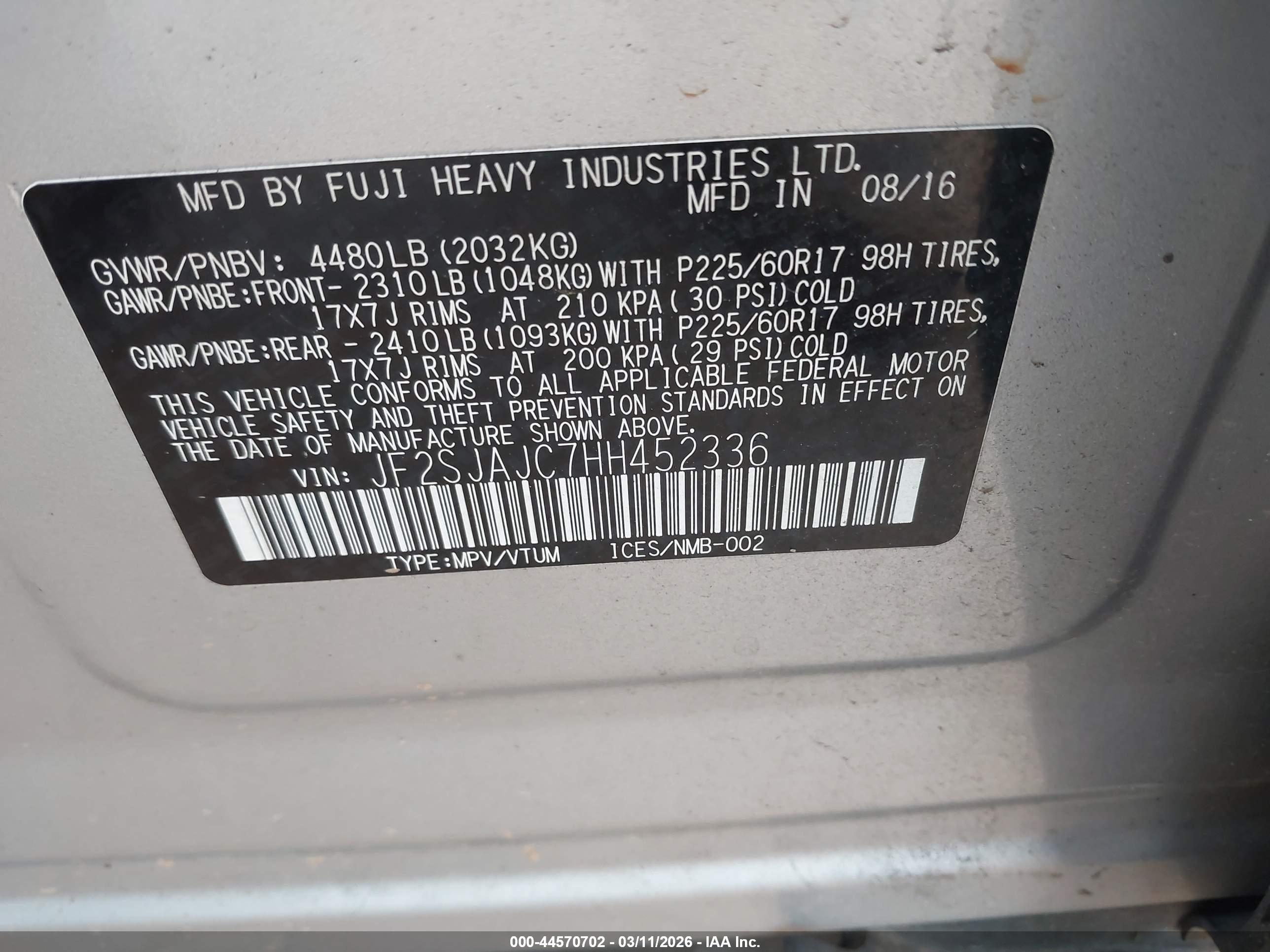 SUBARU FORESTER image 9