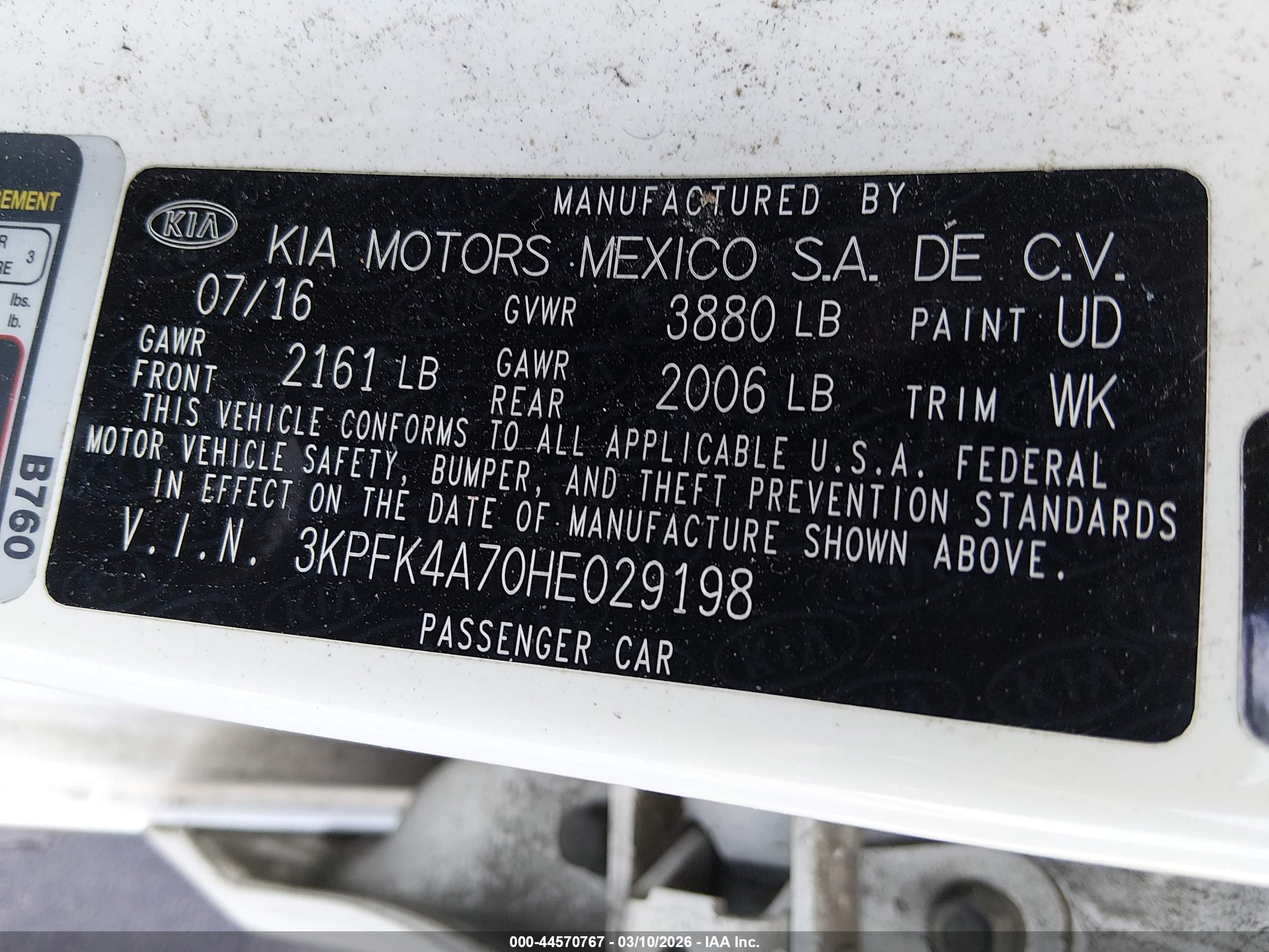 KIA FORTE image 9