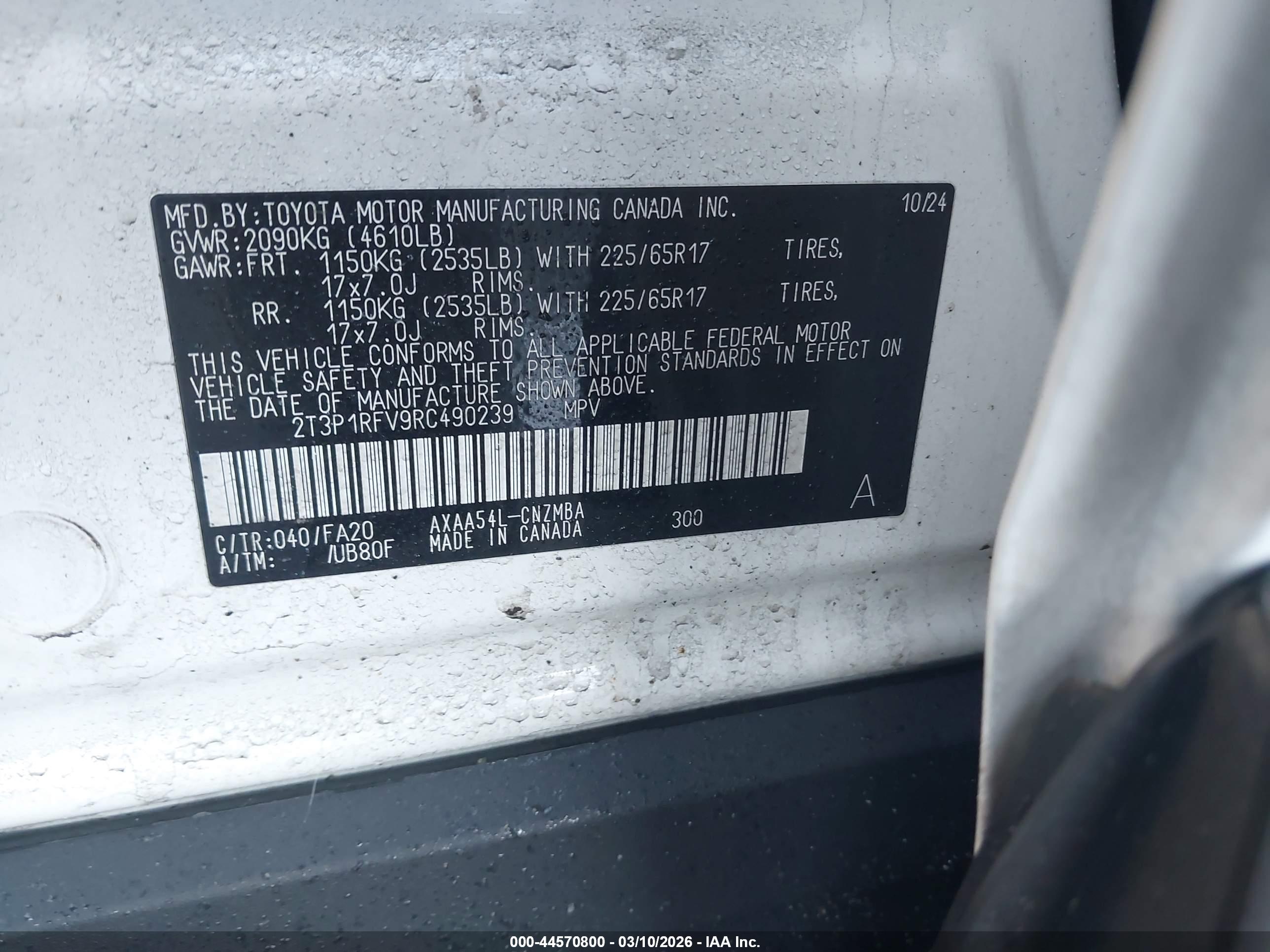 TOYOTA RAV4 image 9