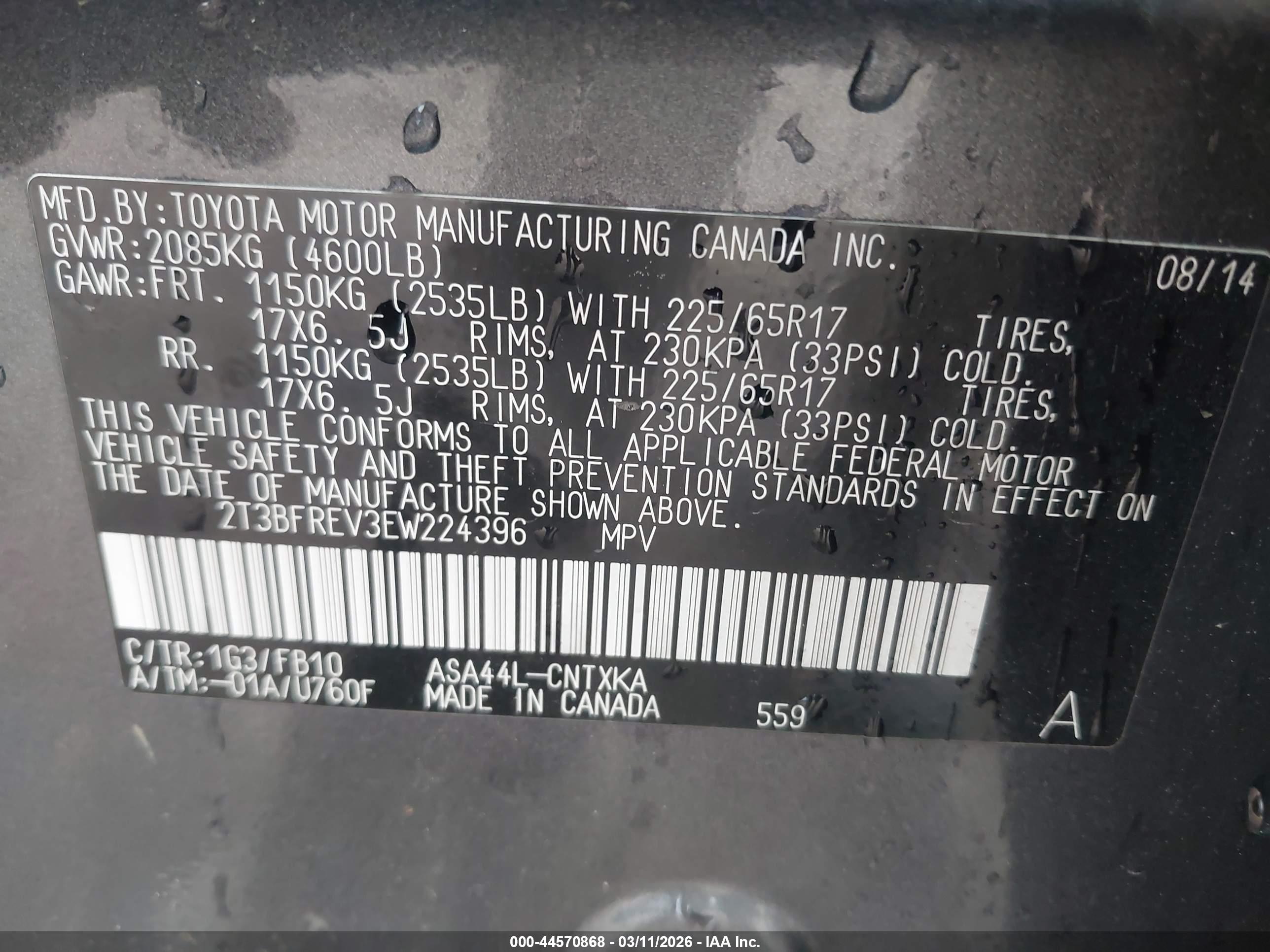 TOYOTA RAV4 image 9