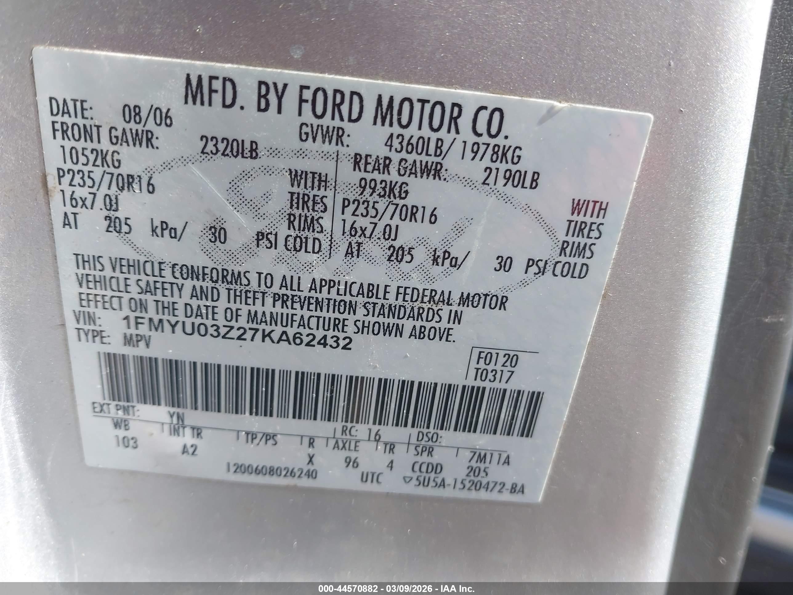 FORD ESCAPE image 9