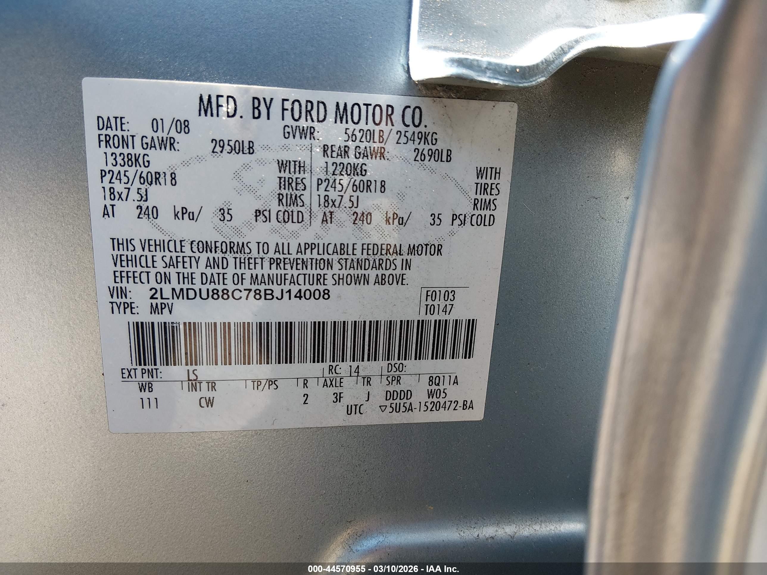 LINCOLN MKX image 9