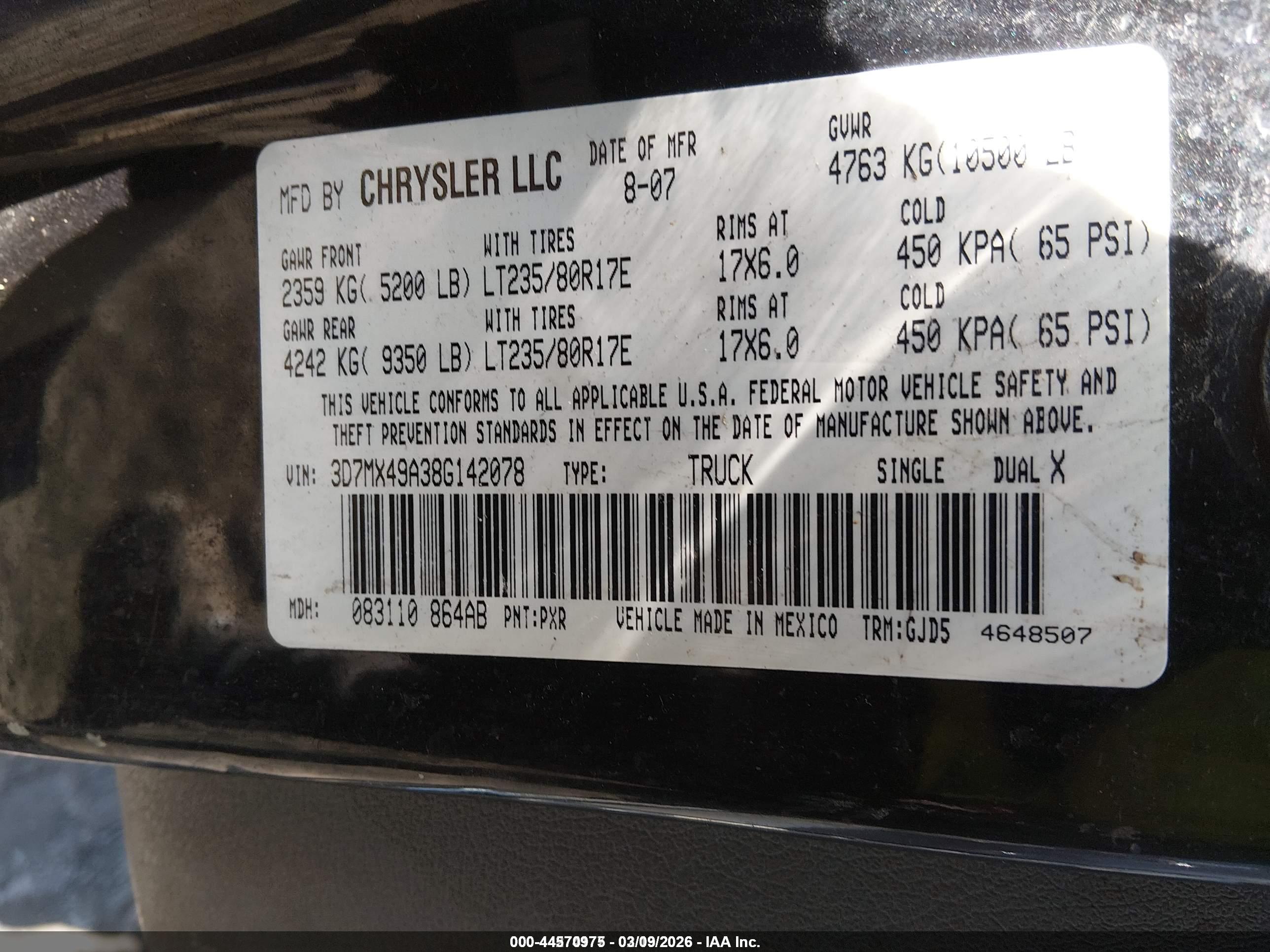 DODGE RAM image 9