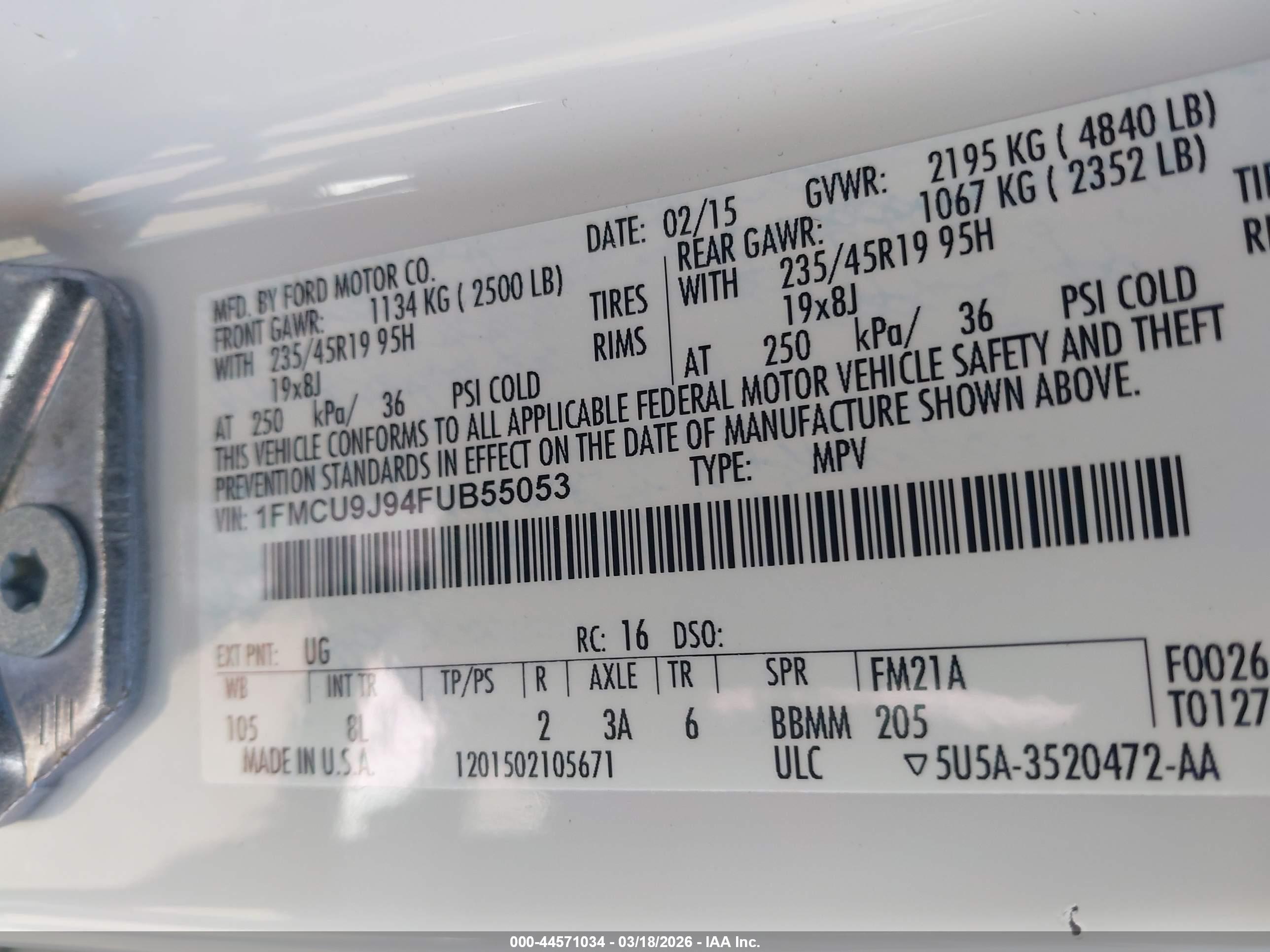 FORD ESCAPE image 9