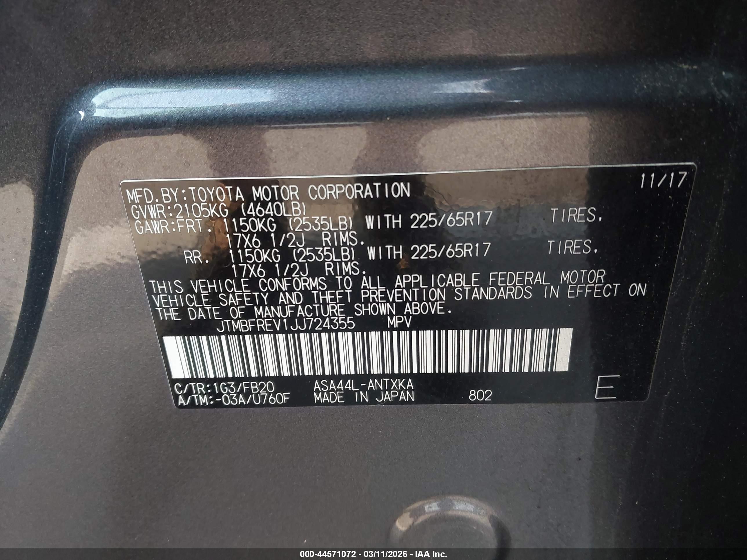 TOYOTA RAV4 image 9
