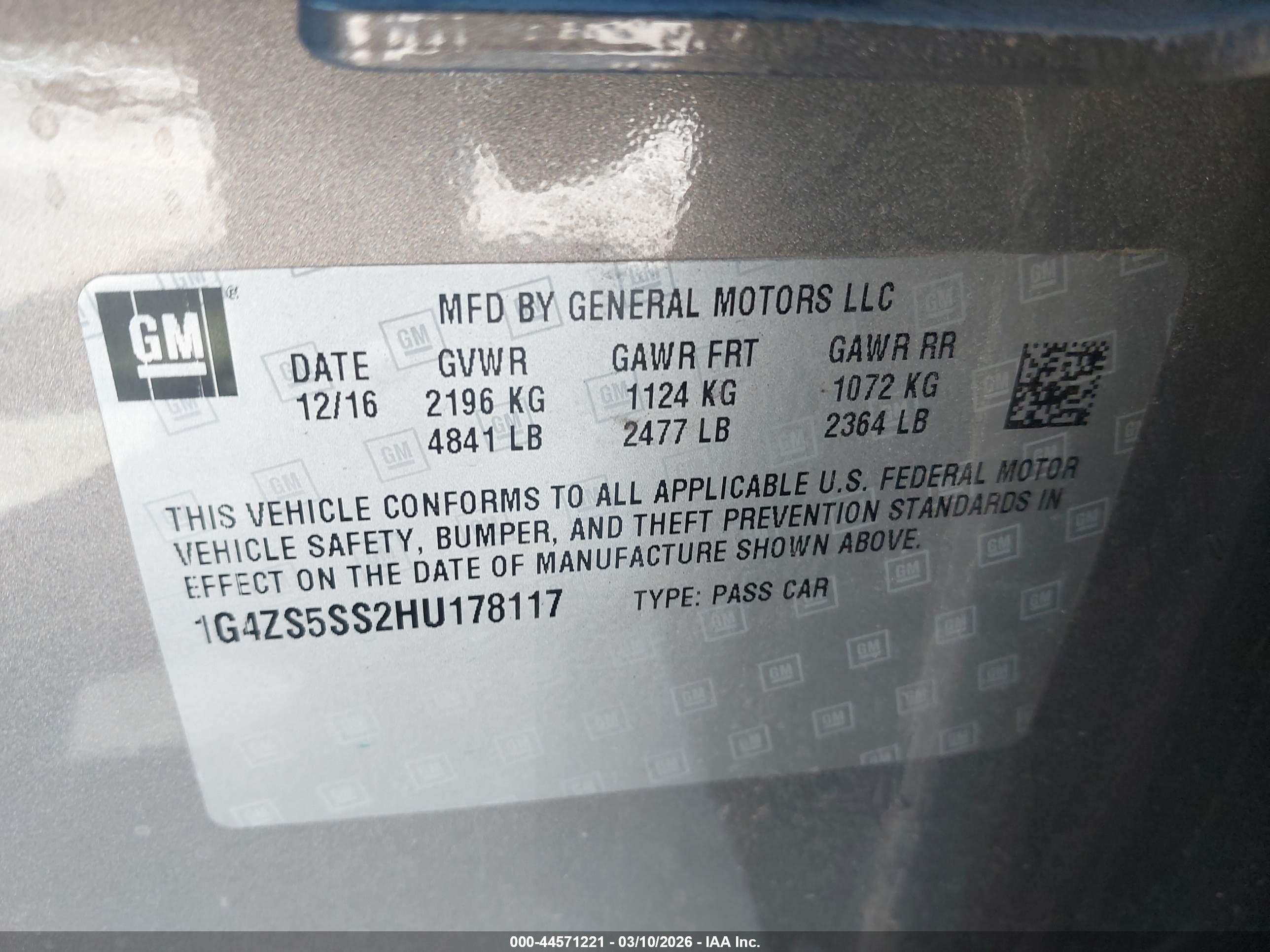 BUICK LACROSSE image 9