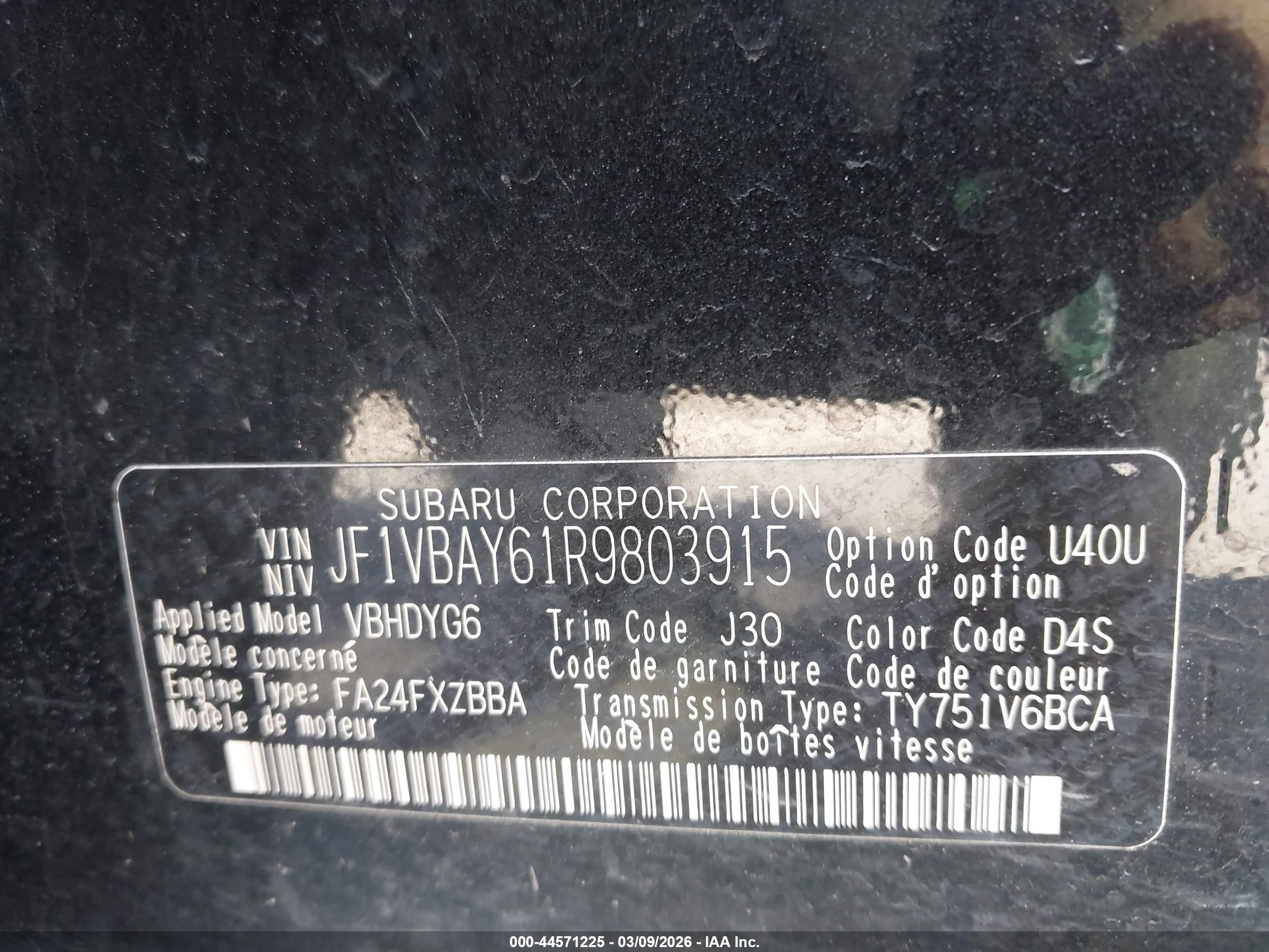 SUBARU WRX image 9
