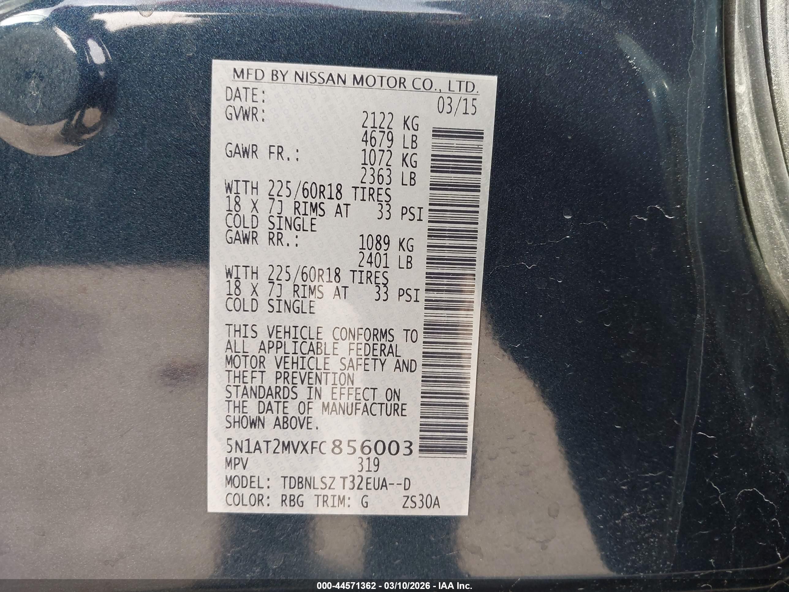 NISSAN ROGUE image 9