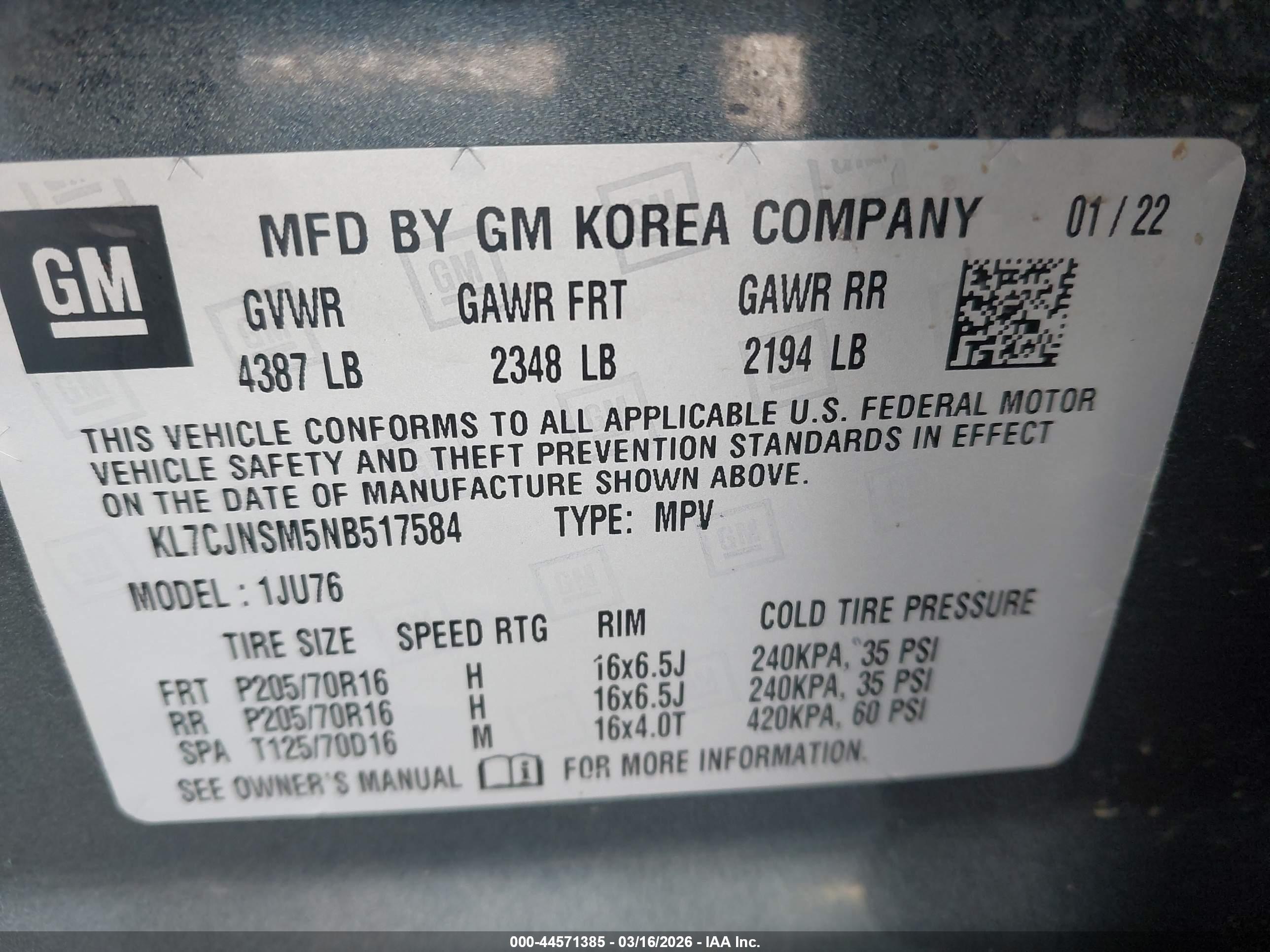 CHEVROLET TRAX image 9