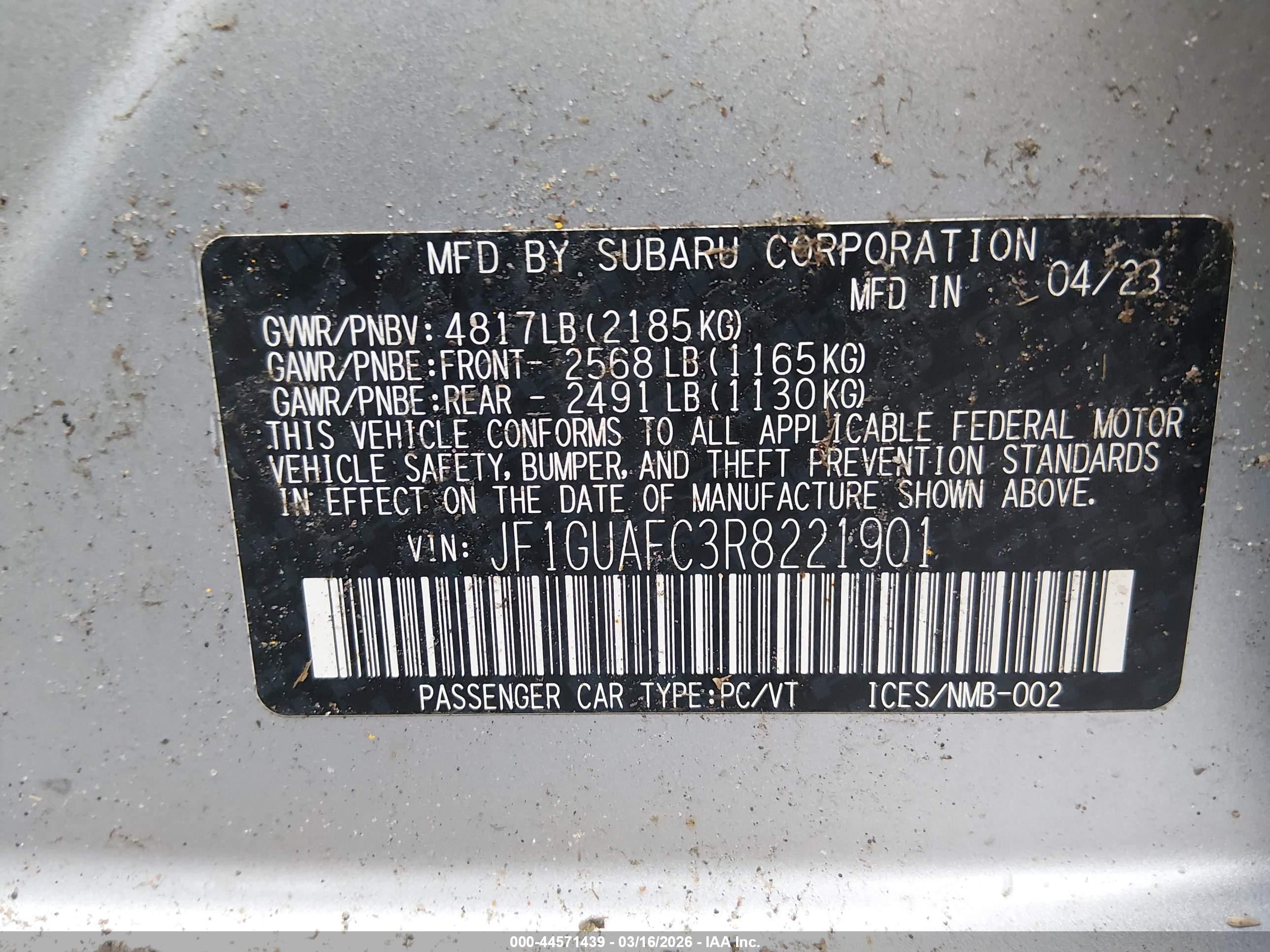 SUBARU IMPREZA image 9