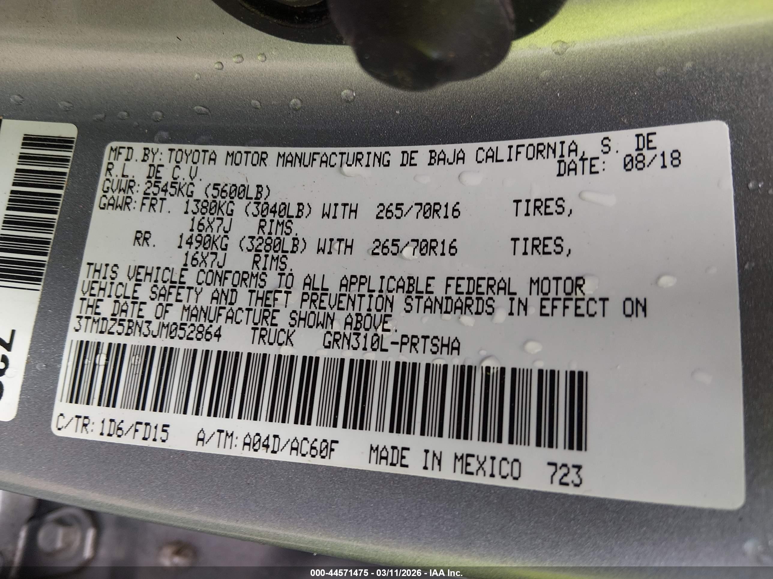 TOYOTA TACOMA image 9