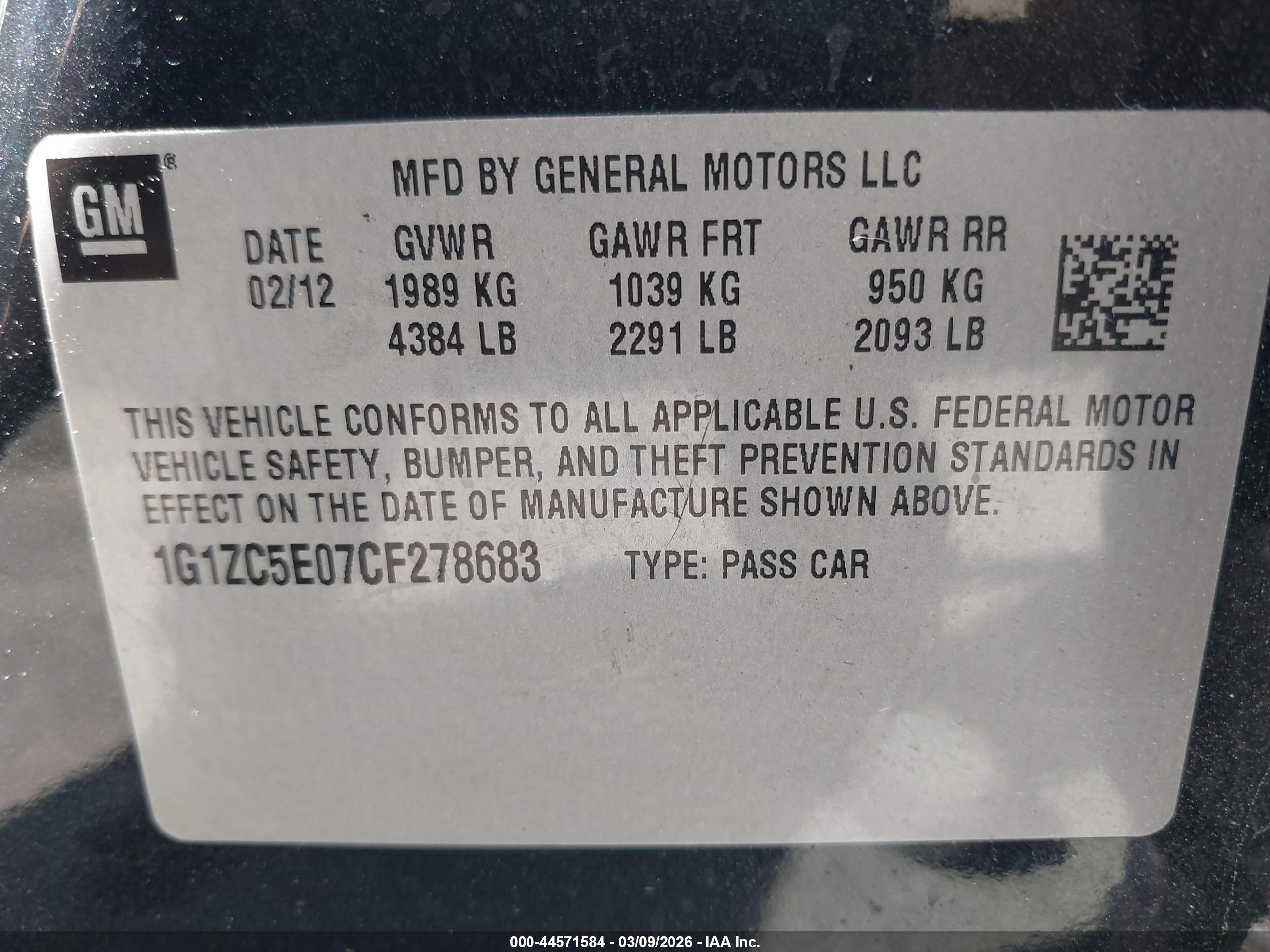 CHEVROLET MALIBU image 9