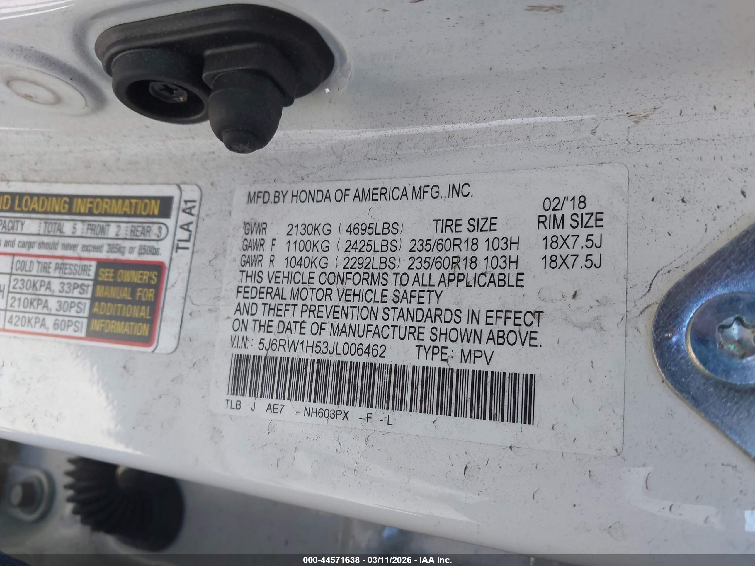 HONDA CR-V image 9