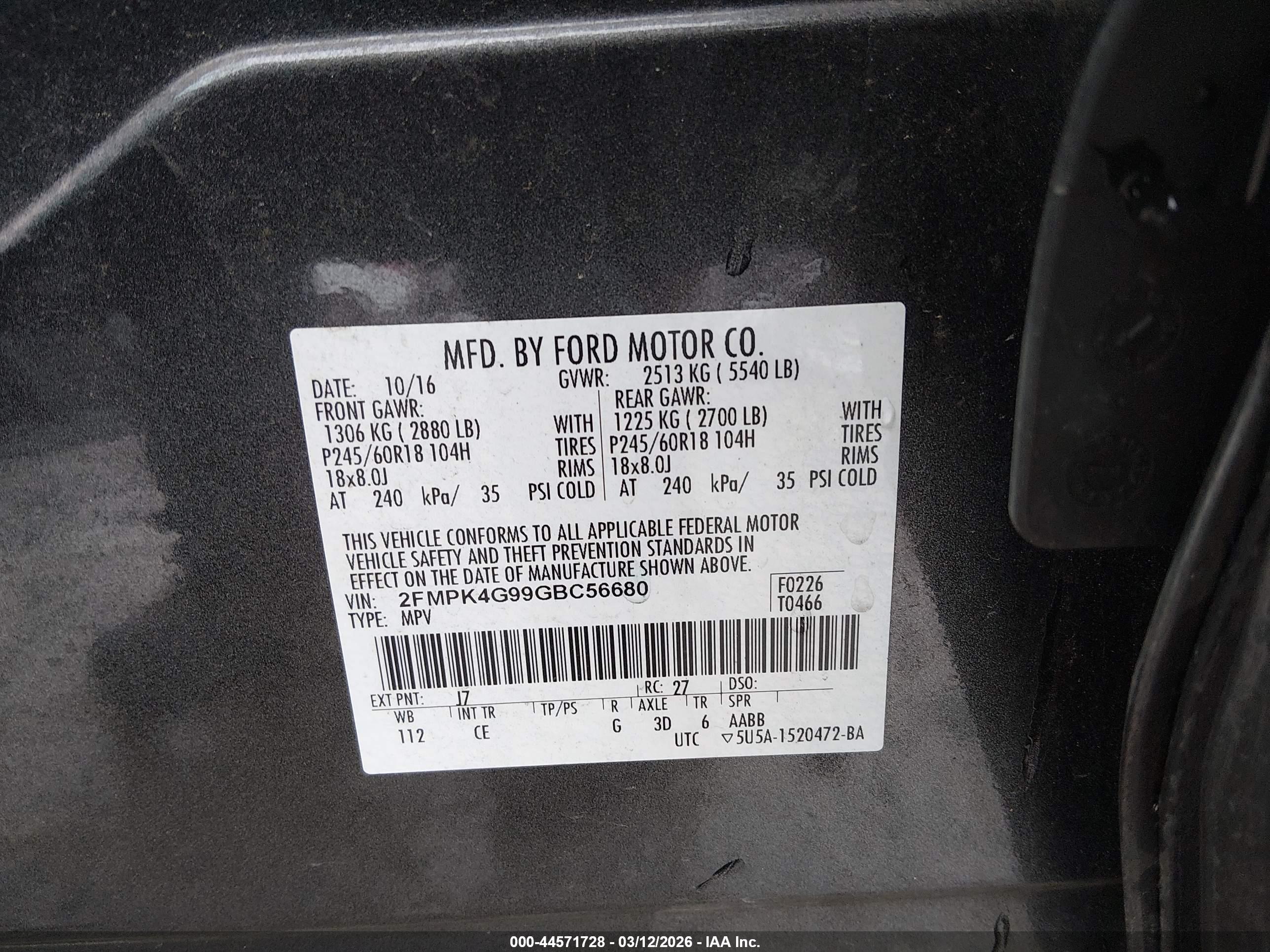 FORD EDGE image 9