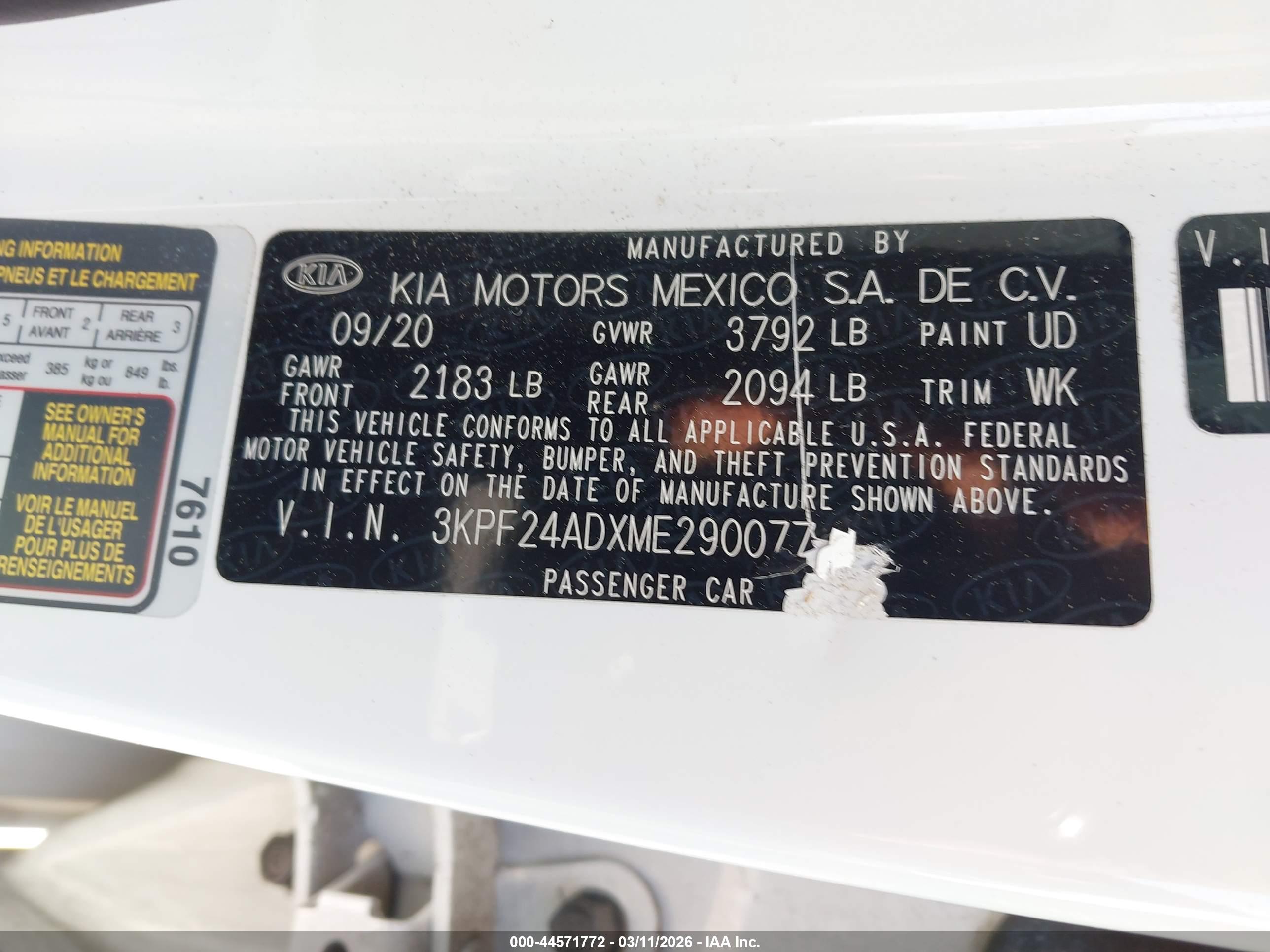 KIA FORTE image 9