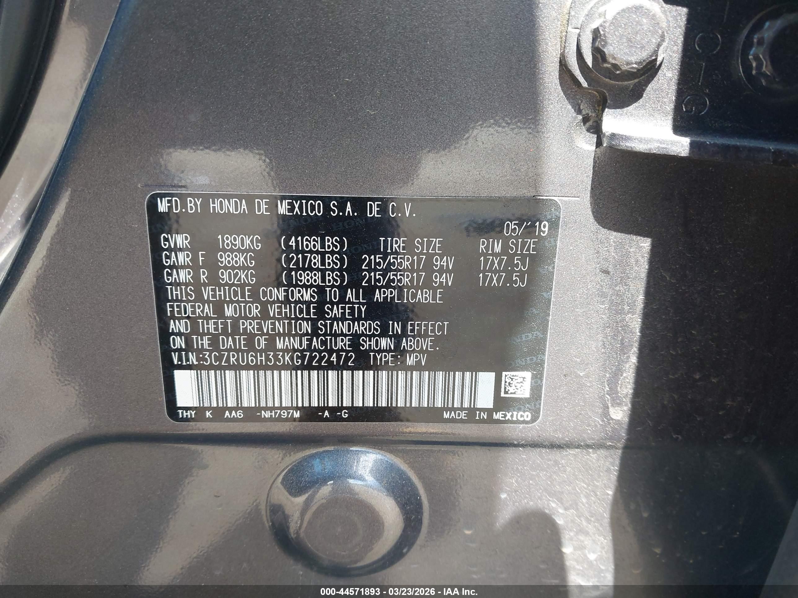 HONDA HR-V image 9