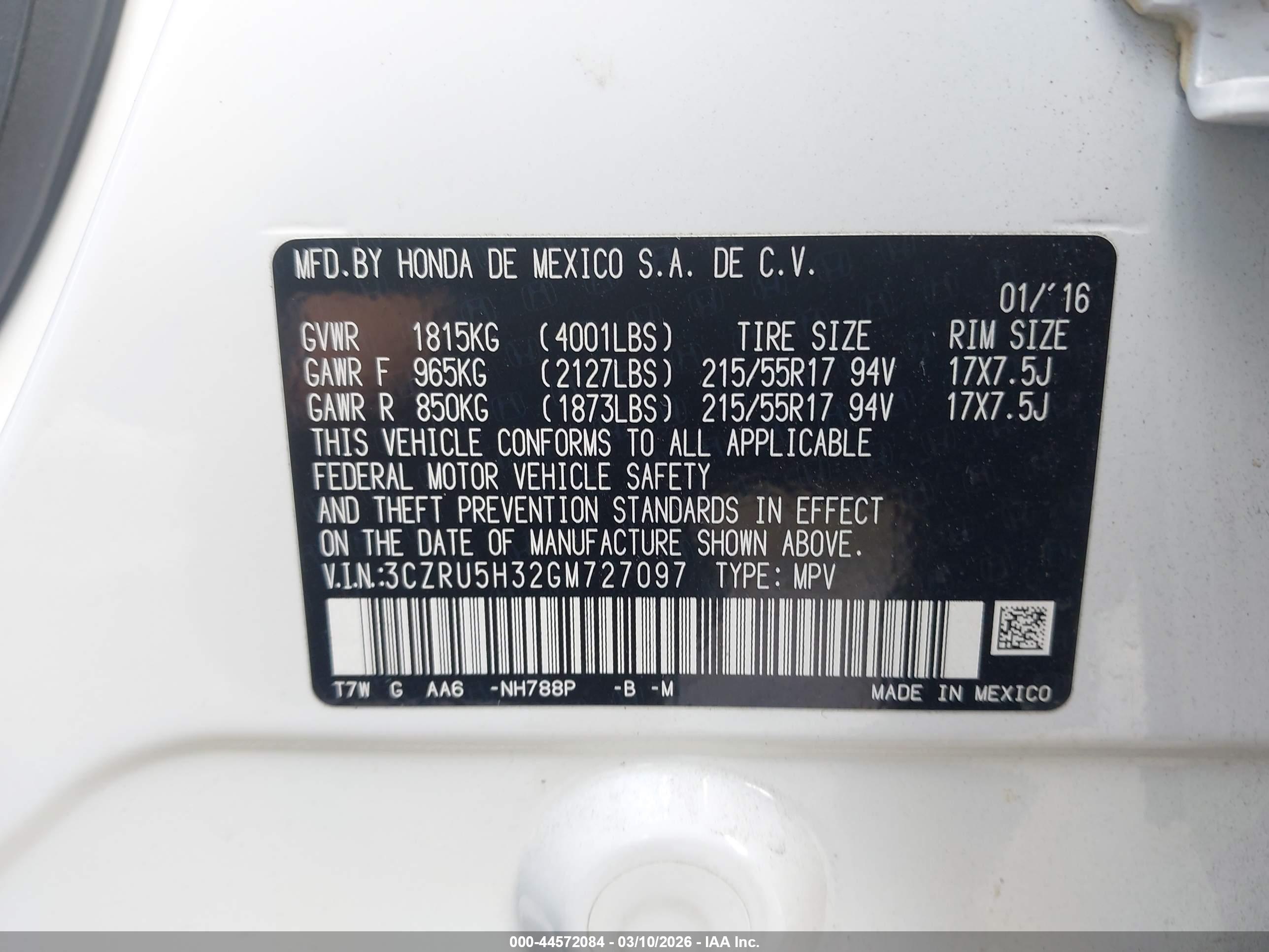 HONDA HR-V image 9