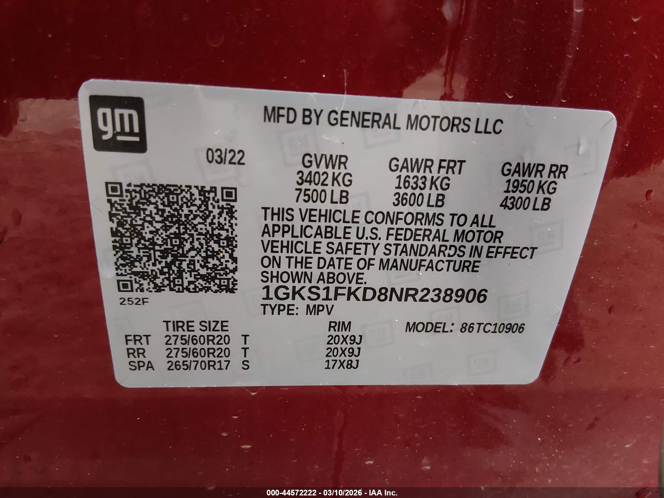 GMC YUKON image 9