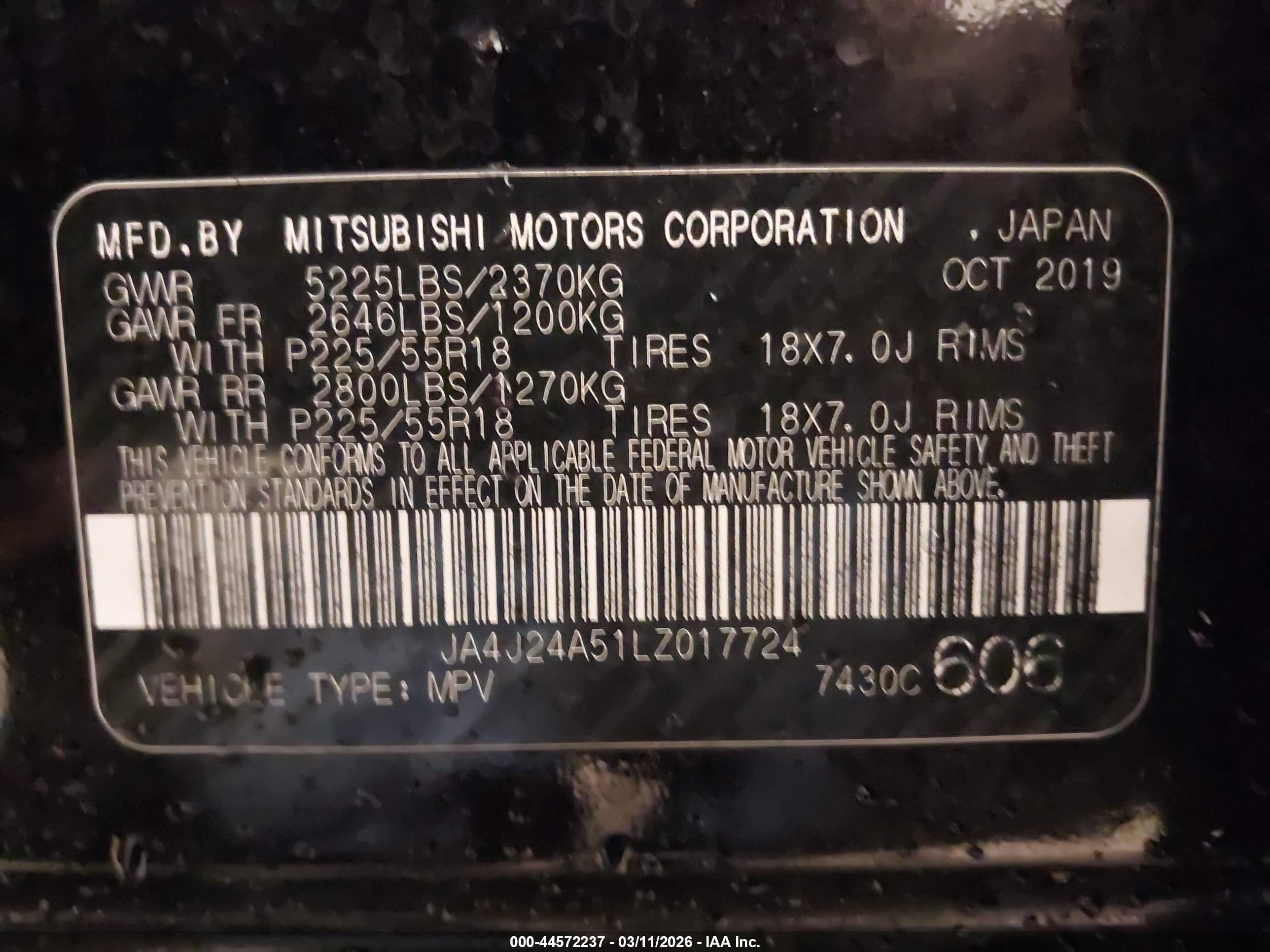 MITSUBISHI OUTLANDER image 9
