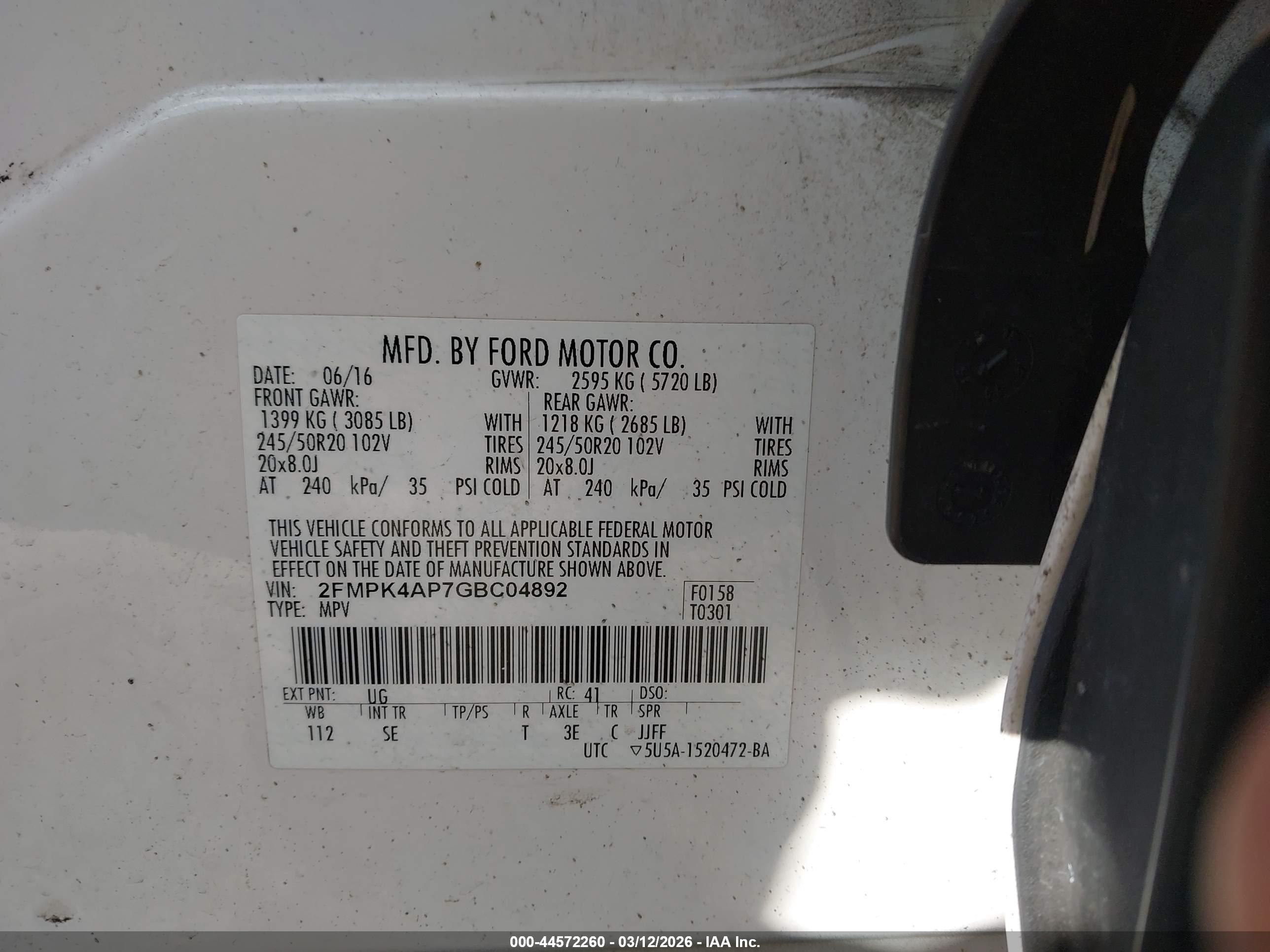FORD EDGE image 9