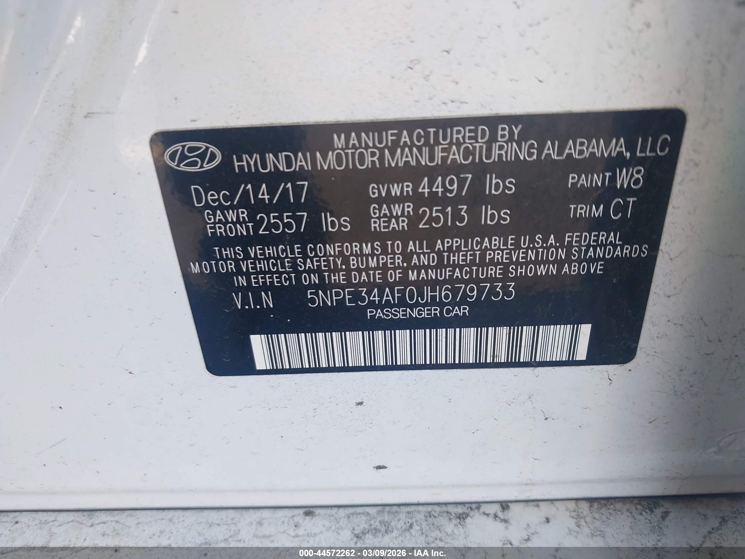 HYUNDAI SONATA image 9